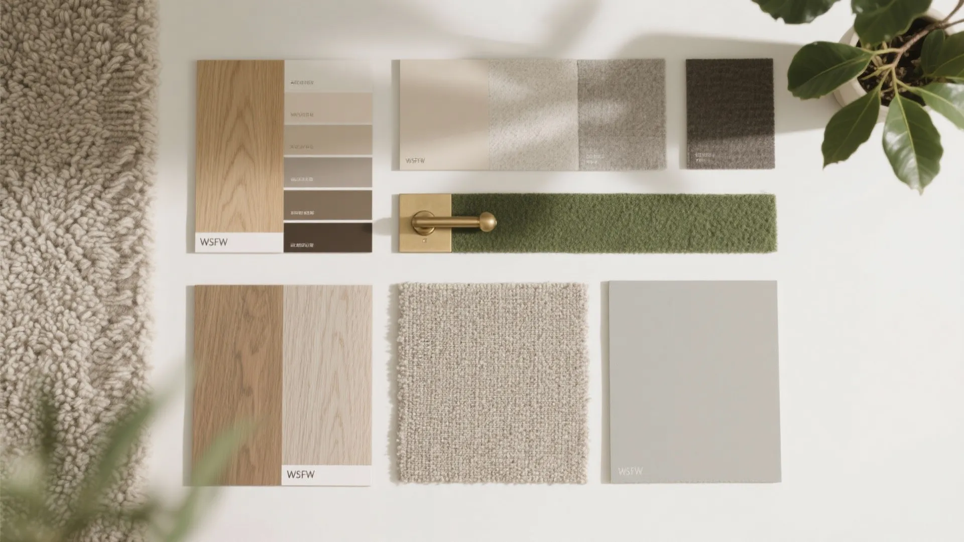 Warm Wood Accents & Soft Textures