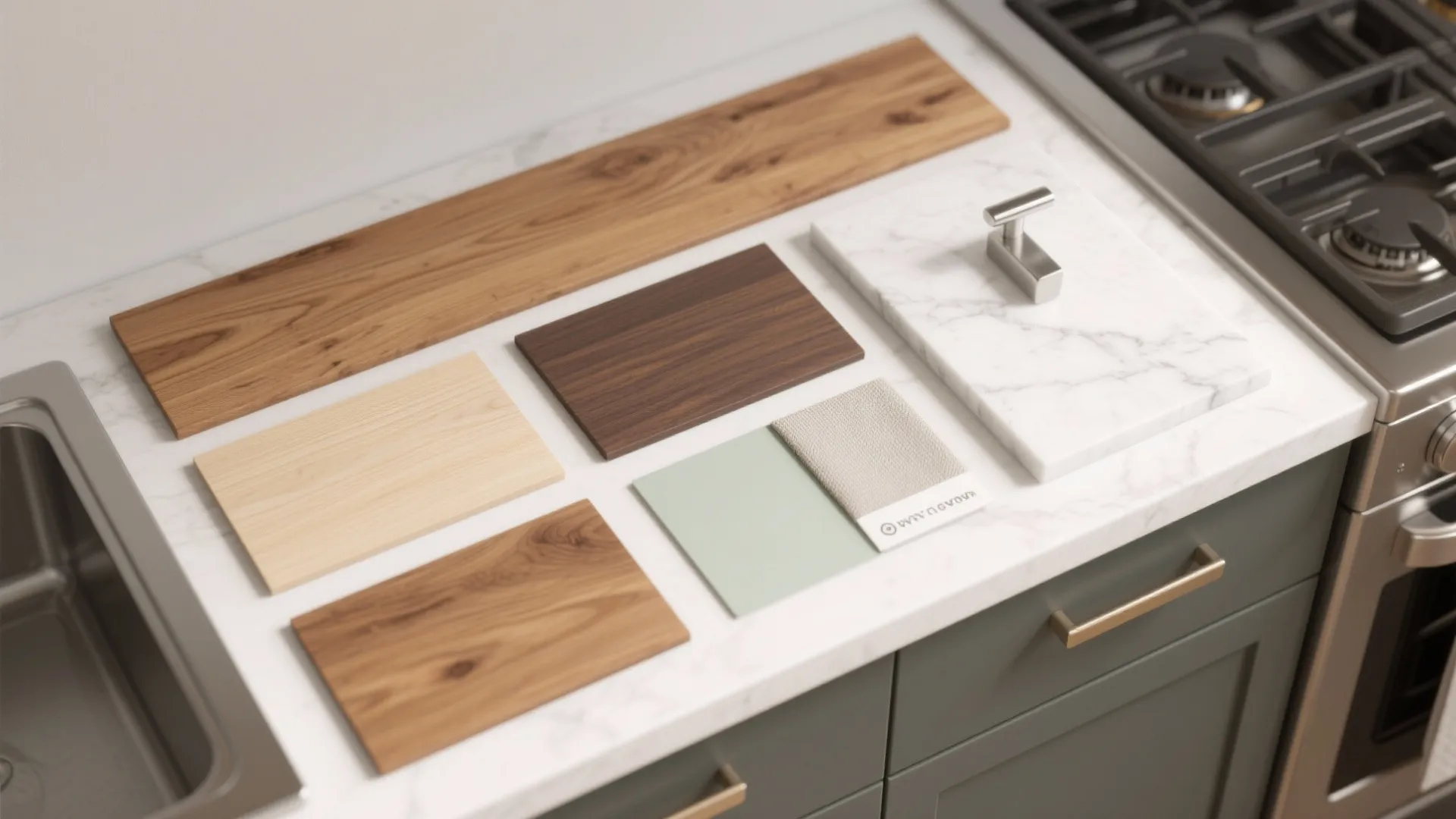 Warm wood accents that feel calm, not rustic