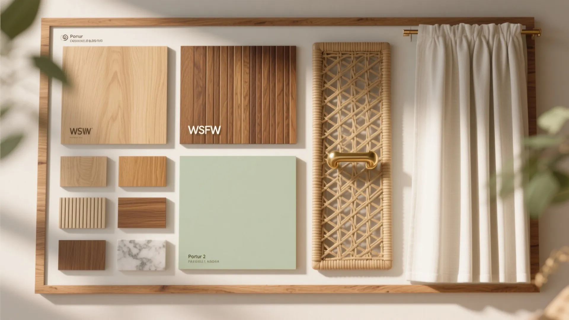 Warm wood accents that bring a gentle, Chennai-ready coziness