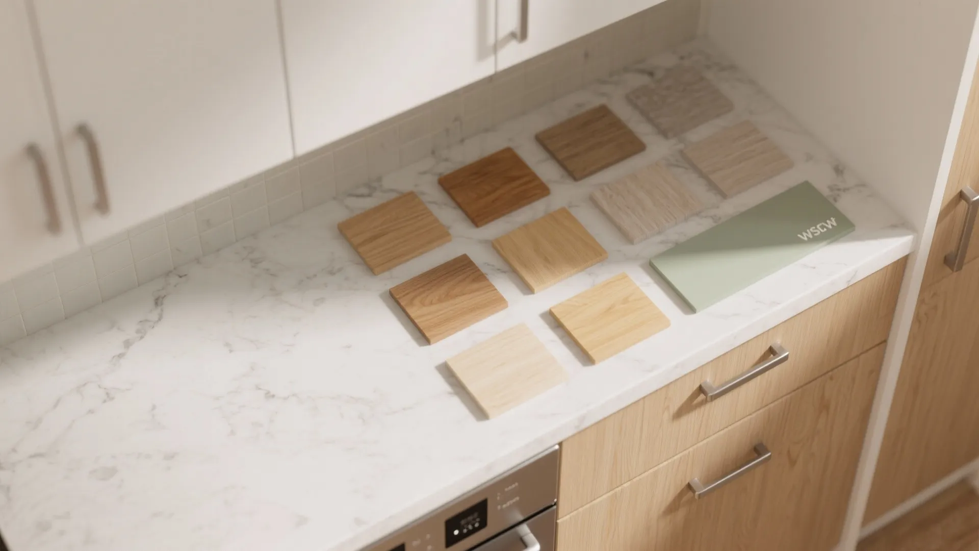 Warm Wood Accents Without Cluttering