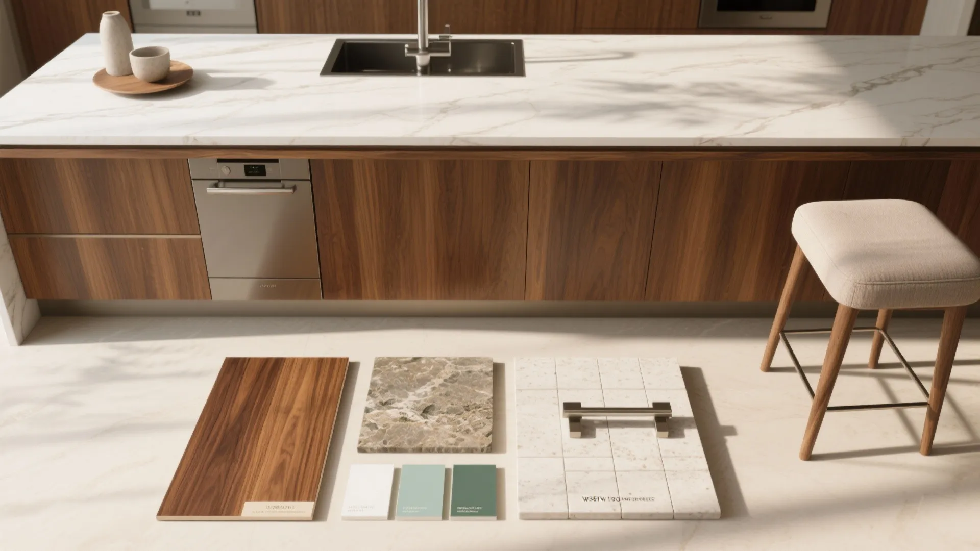 Warmth from Natural Wood Accents