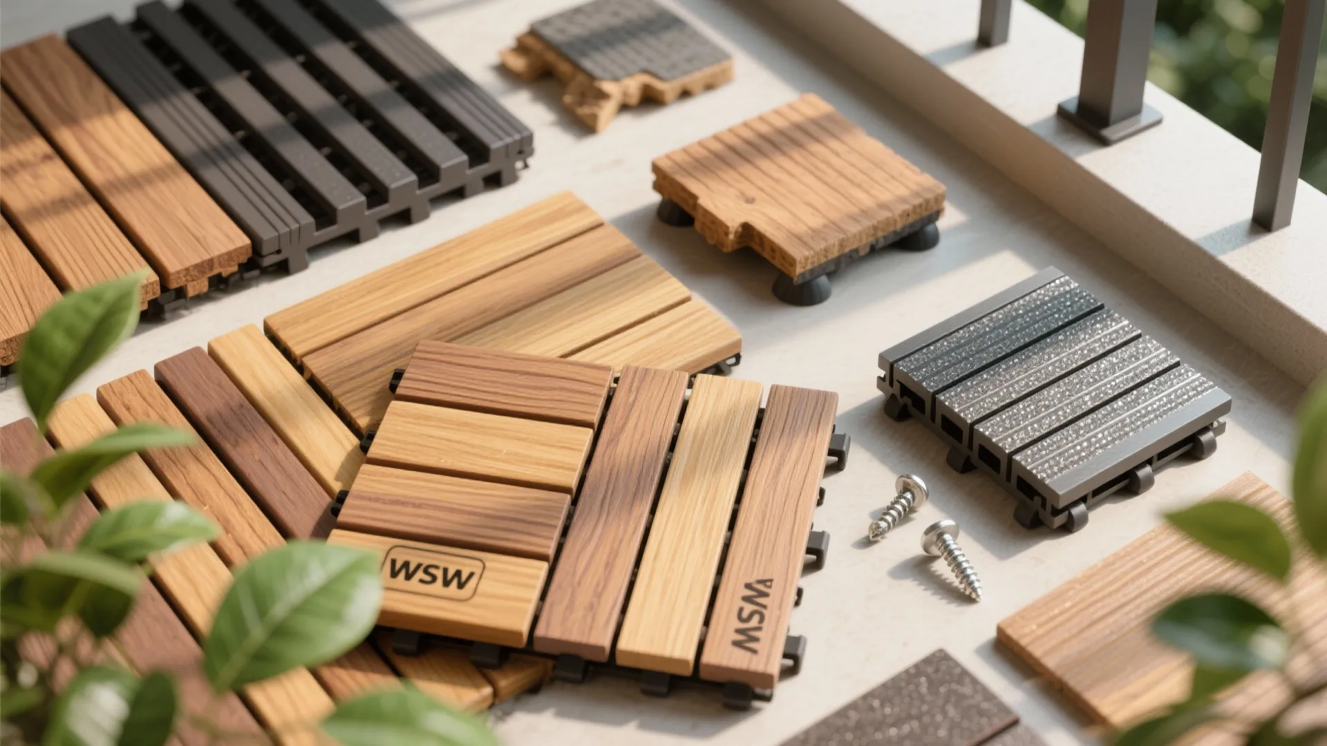 Warm Wood Textures and Natural Finishes