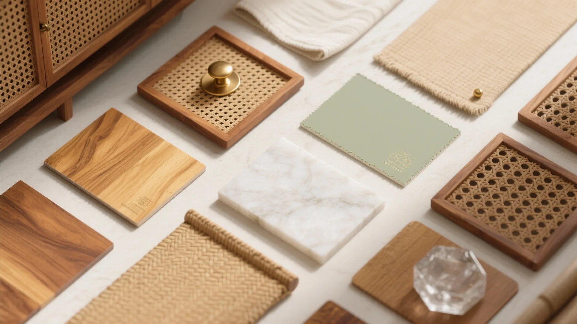 Warm wood and natural textures