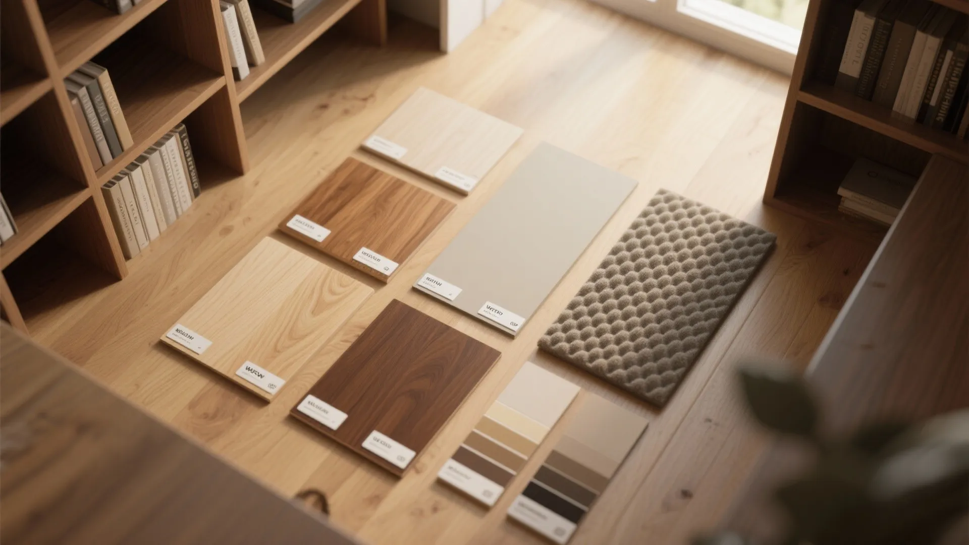 Warm wood brings calm