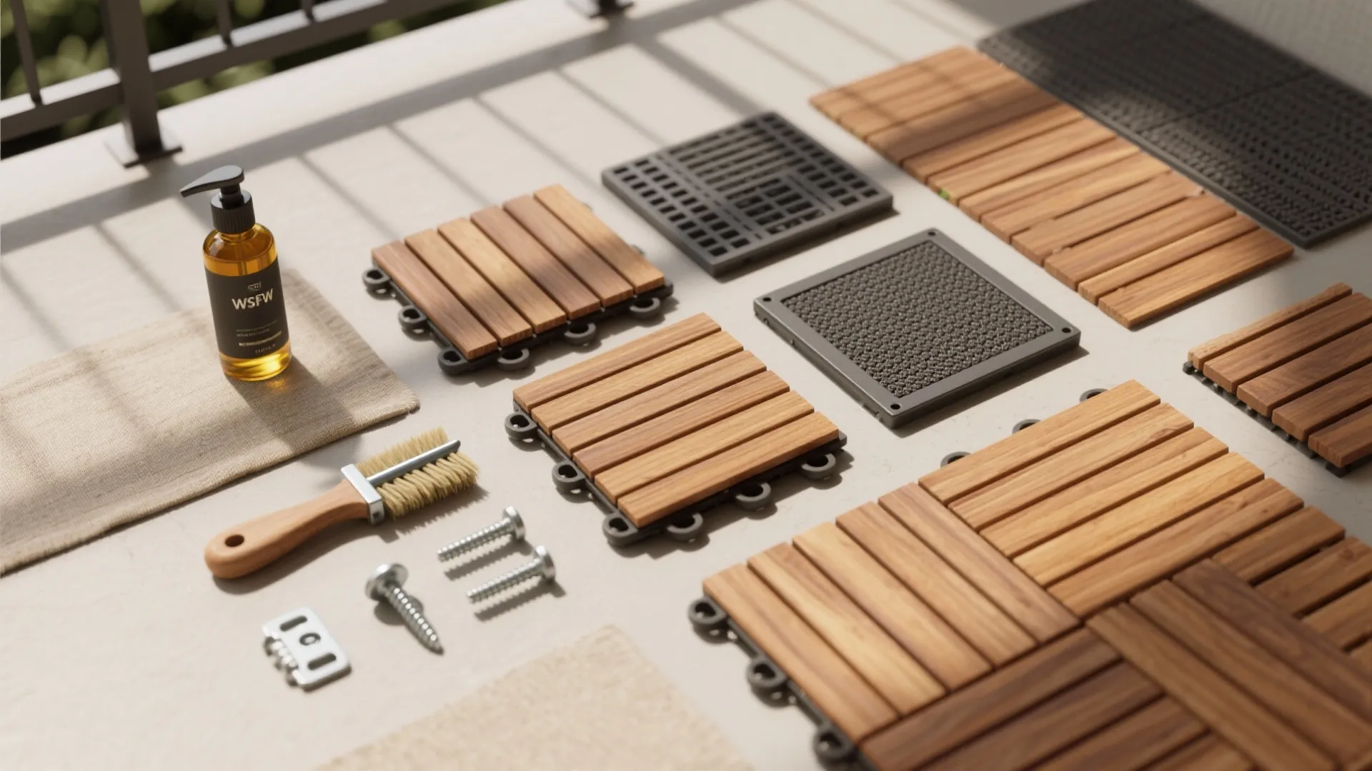 Warm wood elements for a grounded, cozy vibe