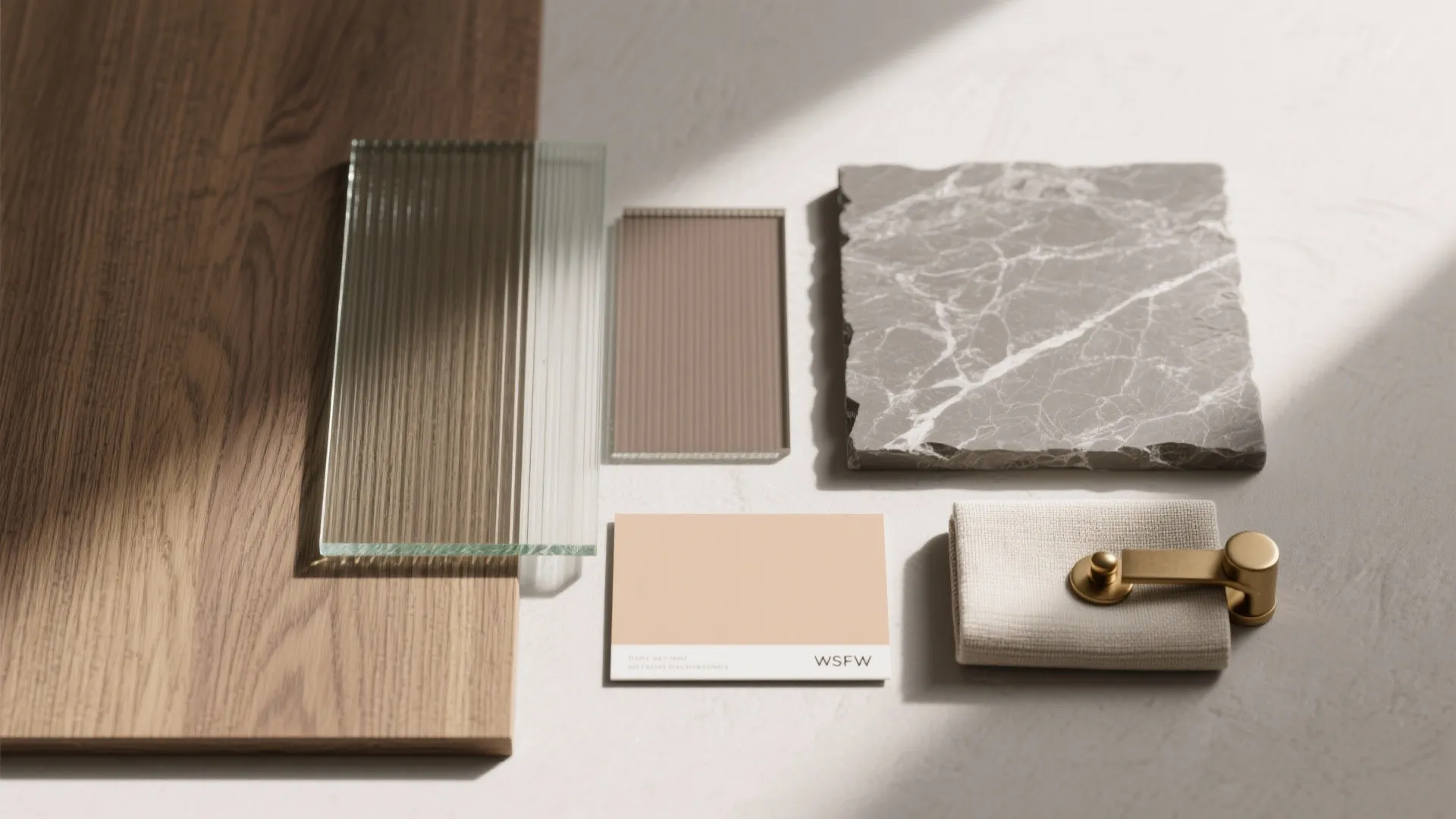 Warm wood elements for calm, cozy living