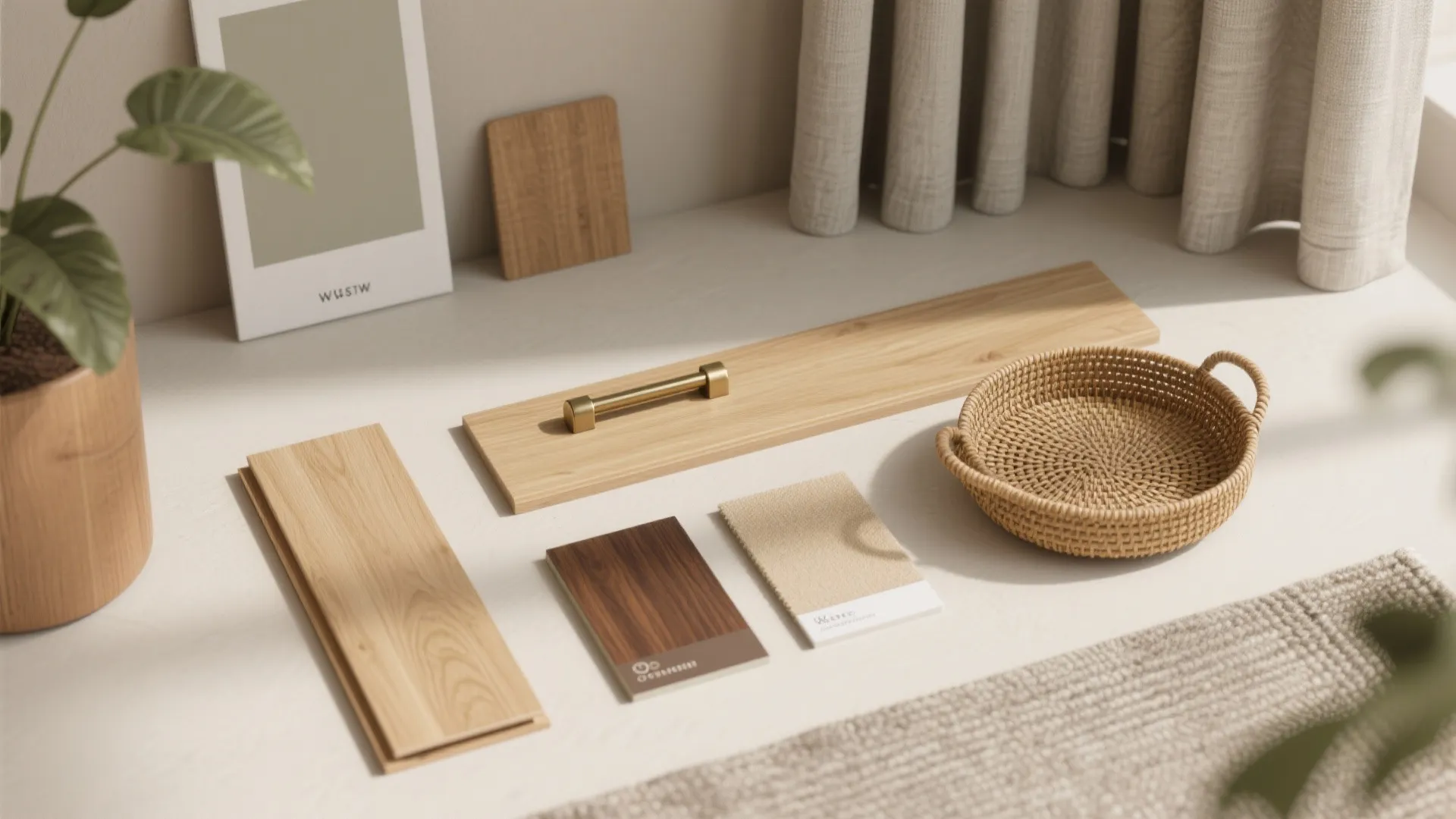 Warm Wood and Textural Layers for Comfort