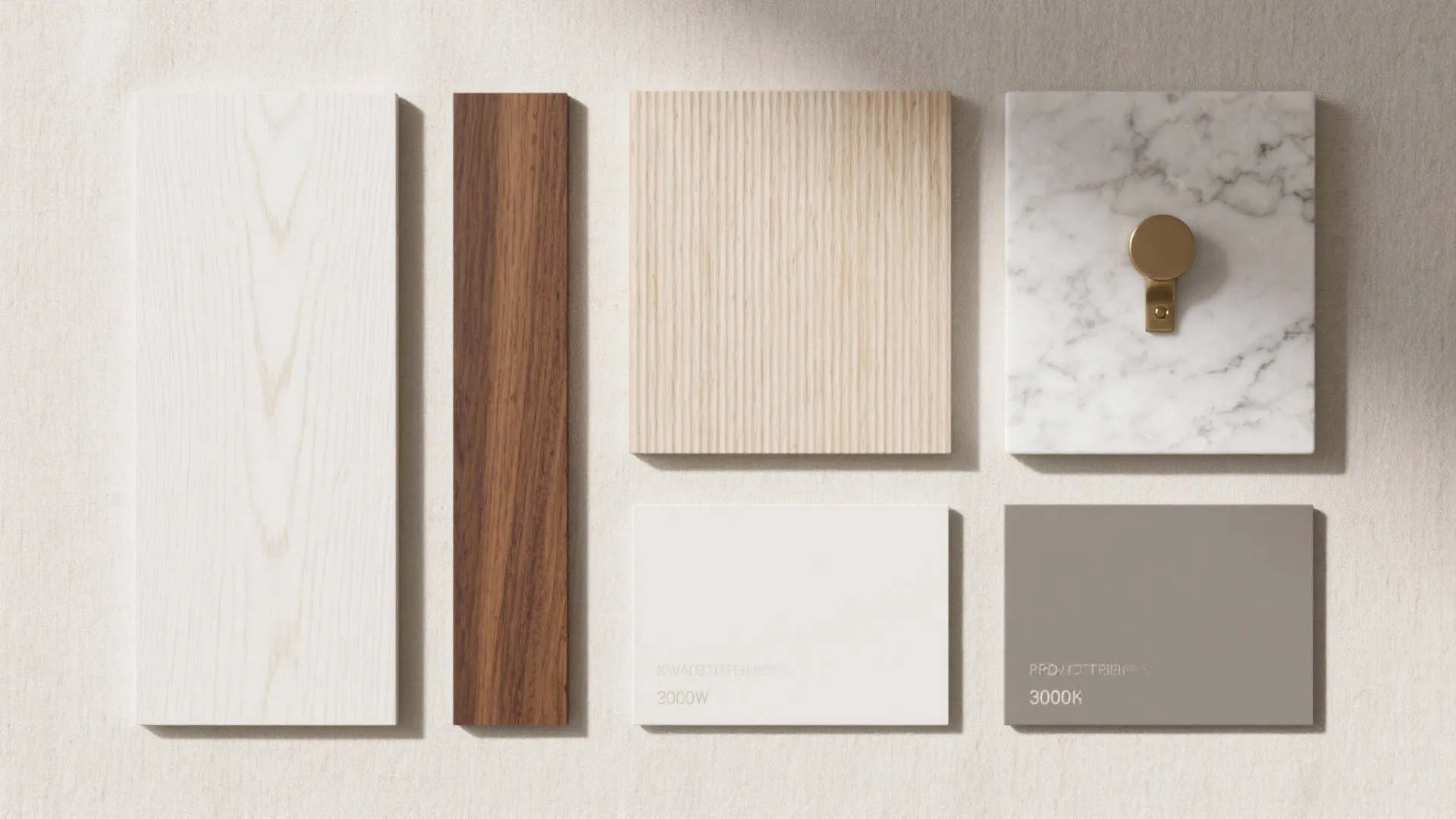 Warmth From Wood: Walnut, Oak, and Fluted Details