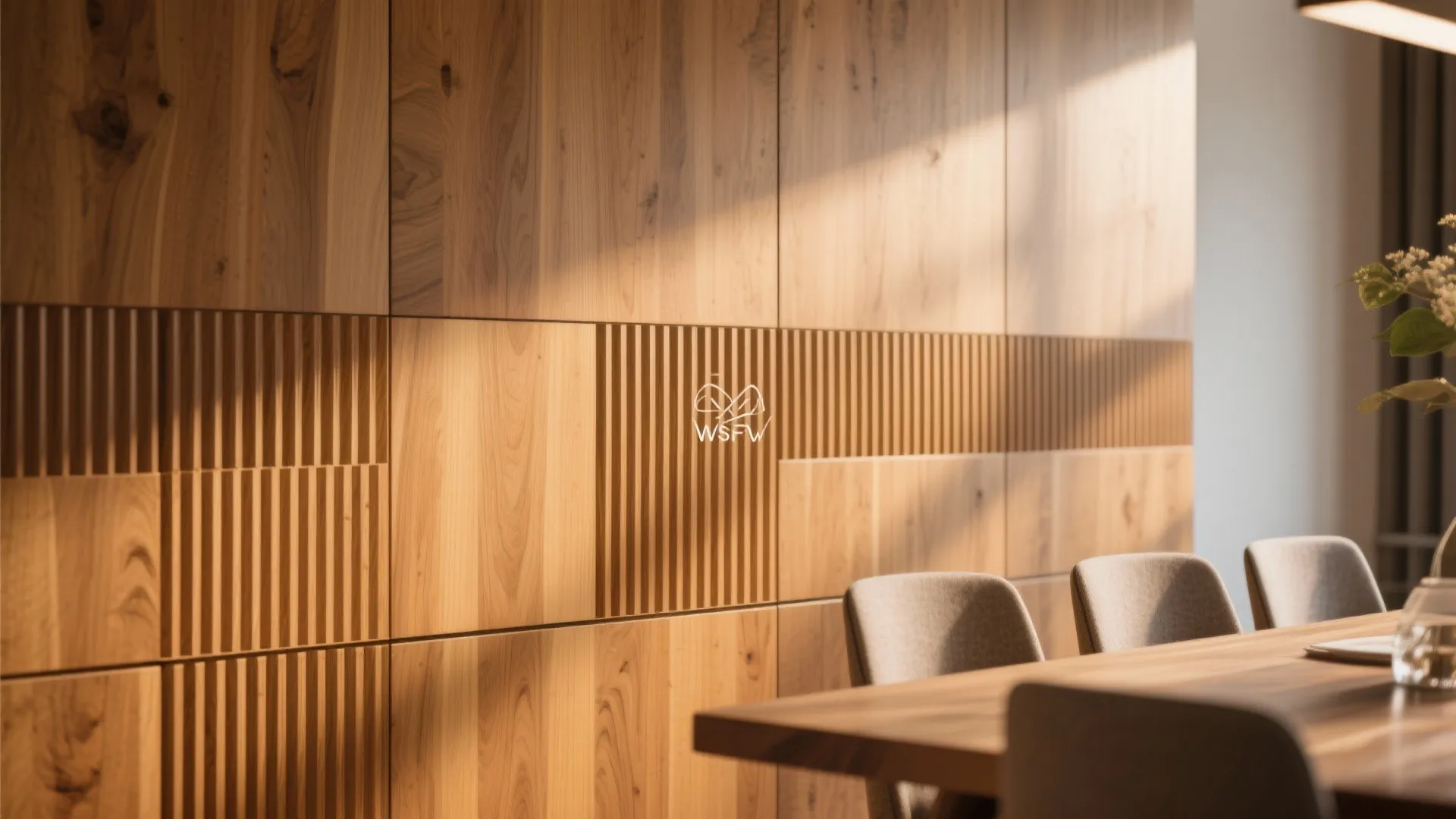 2. Textured Wall Panels