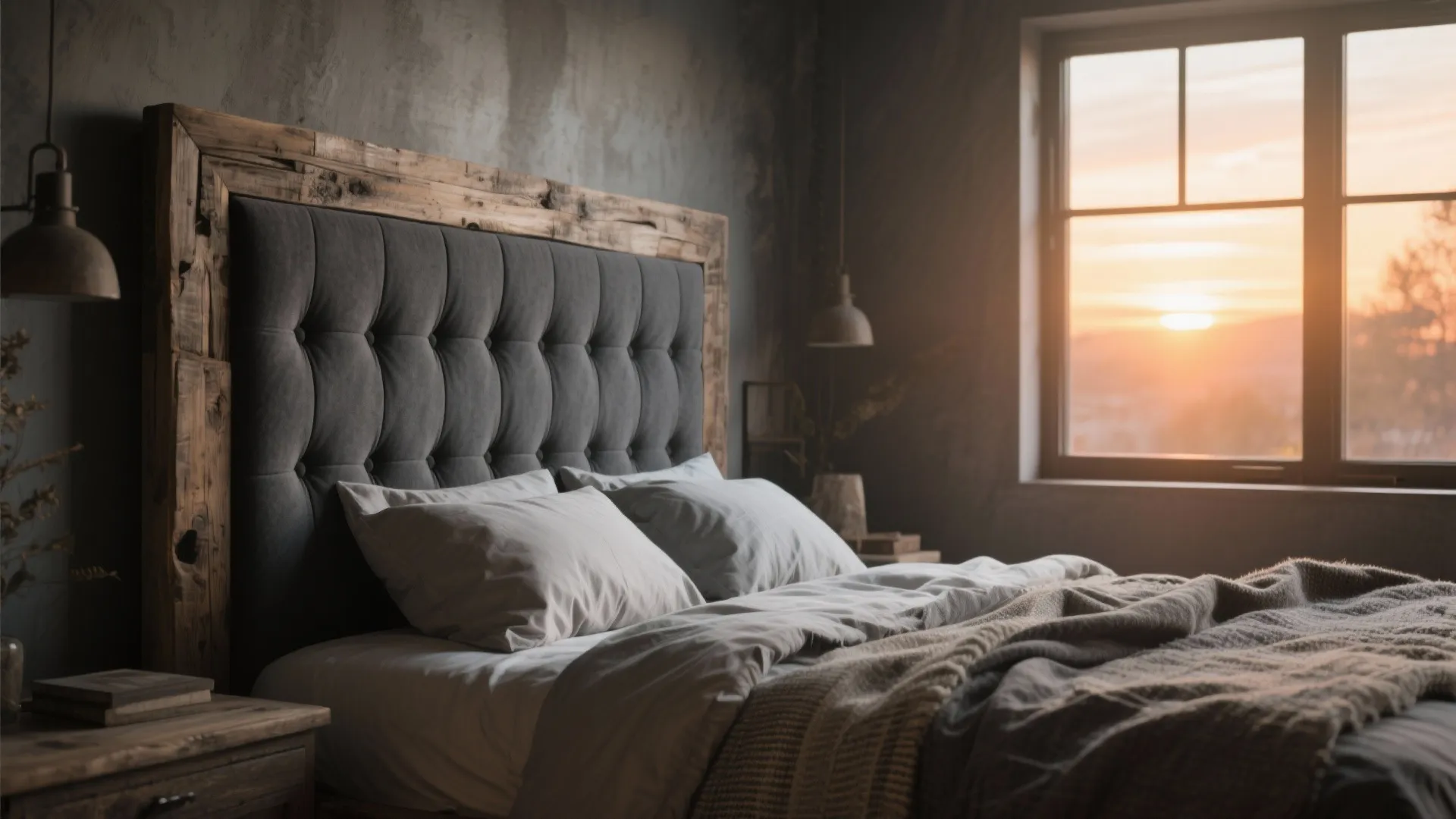 7. Reclaimed Wood Frame