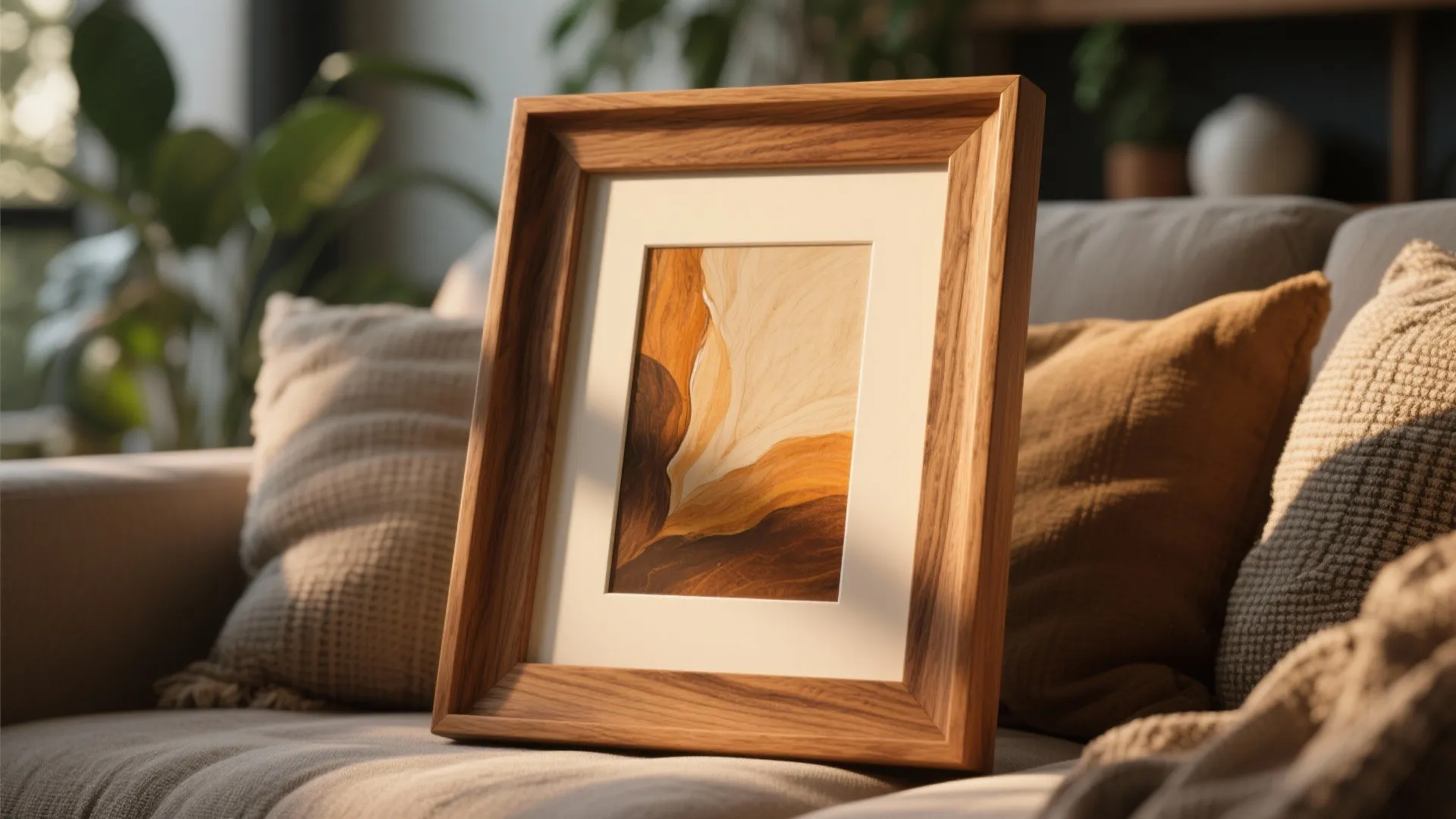 6. Wood Frames for Warmth