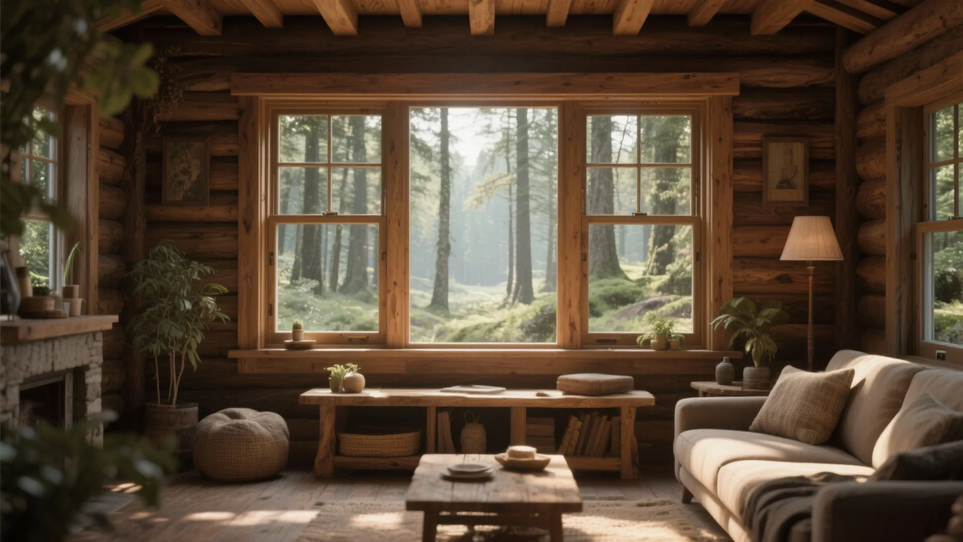 Wood-Framed Warmth