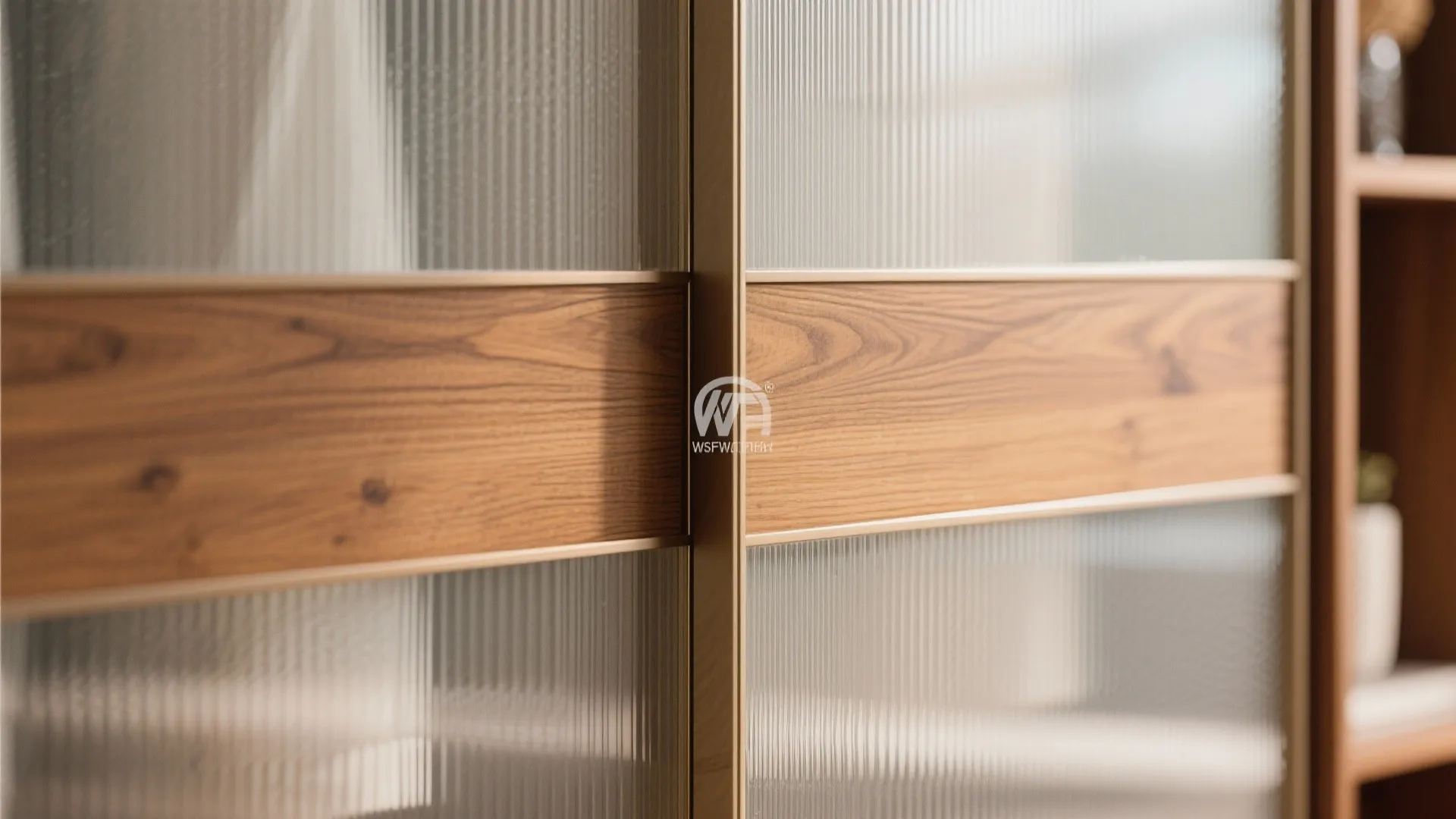 Wood & Glass Combination