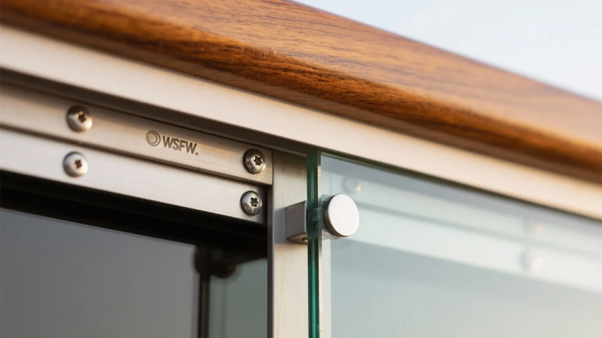 3) Mixed Materials: Glass + Wood Cap for Warmth