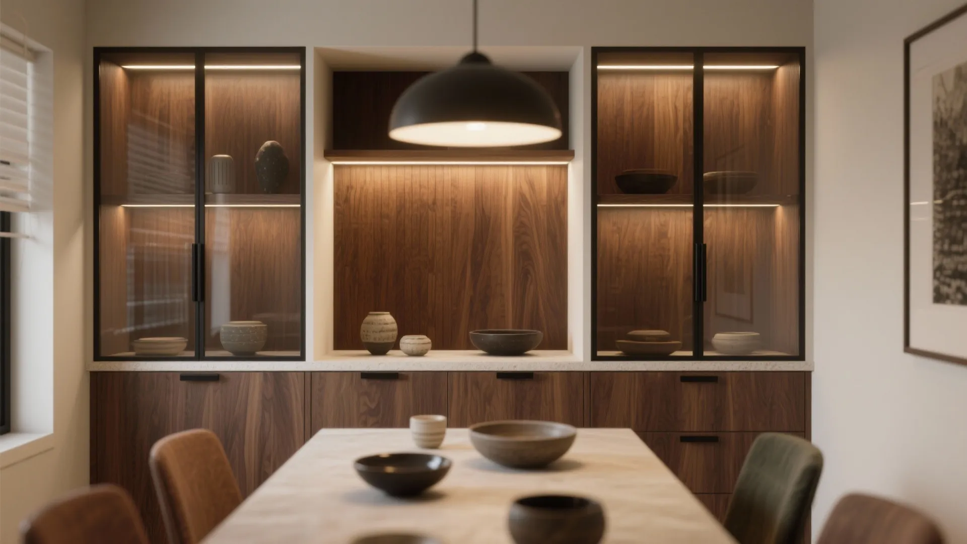 Glass + Wood Hybrid Niches