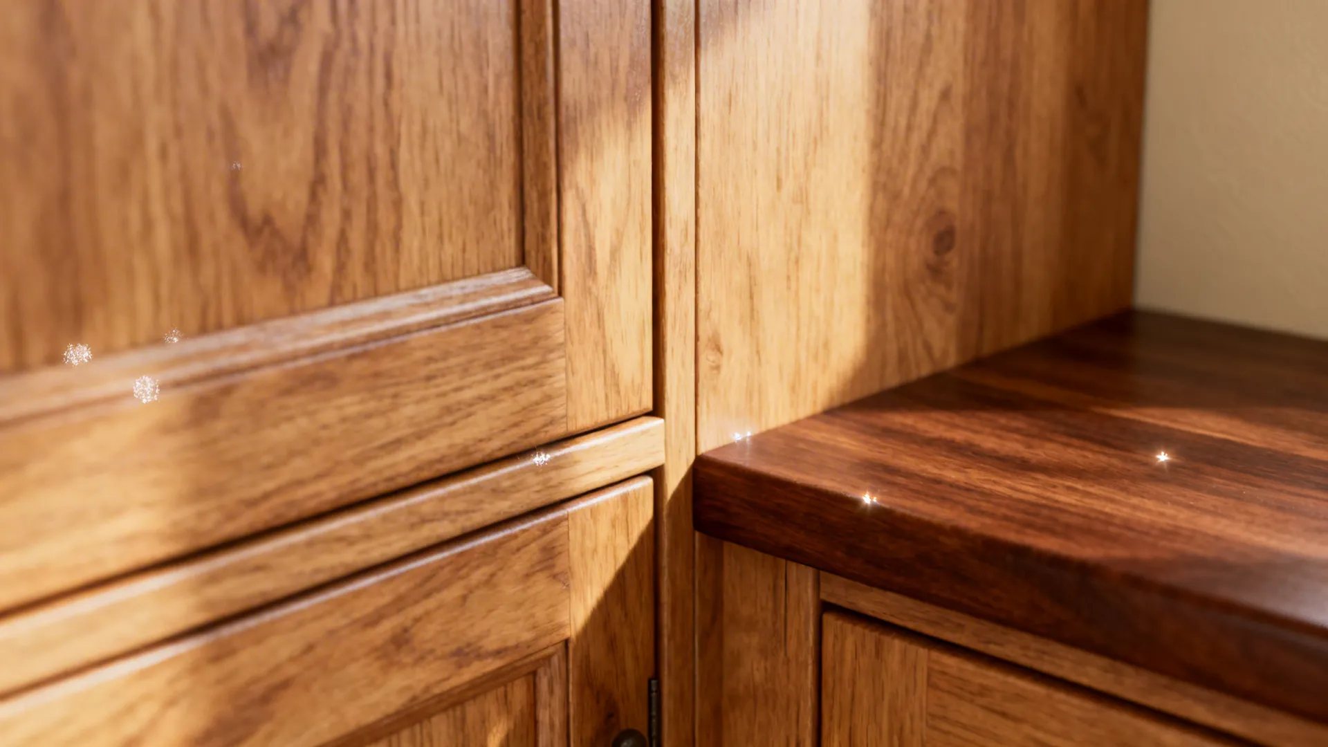 Soft White + Warm Wood Harmony