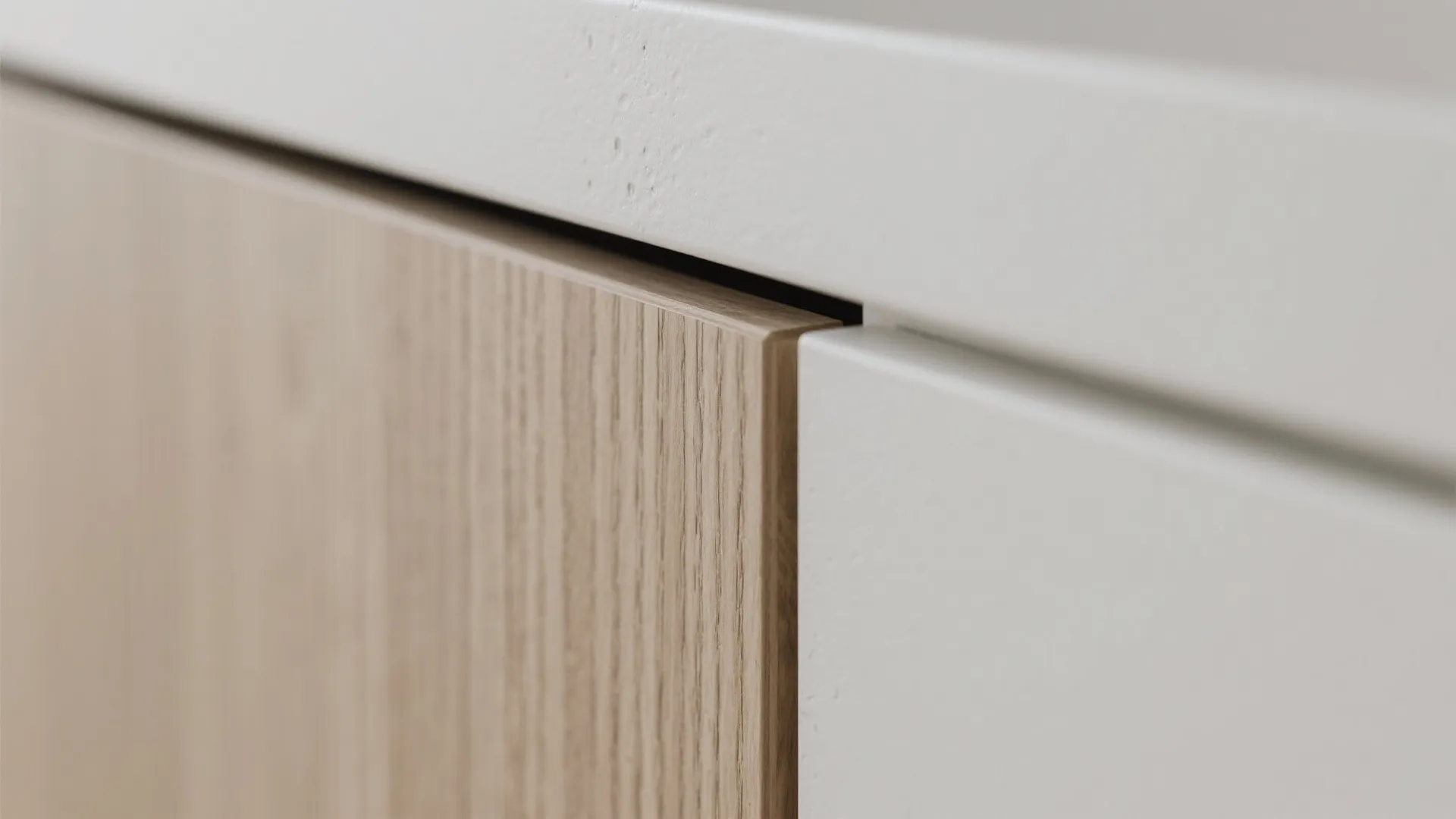 Warm wood accents without overpowering