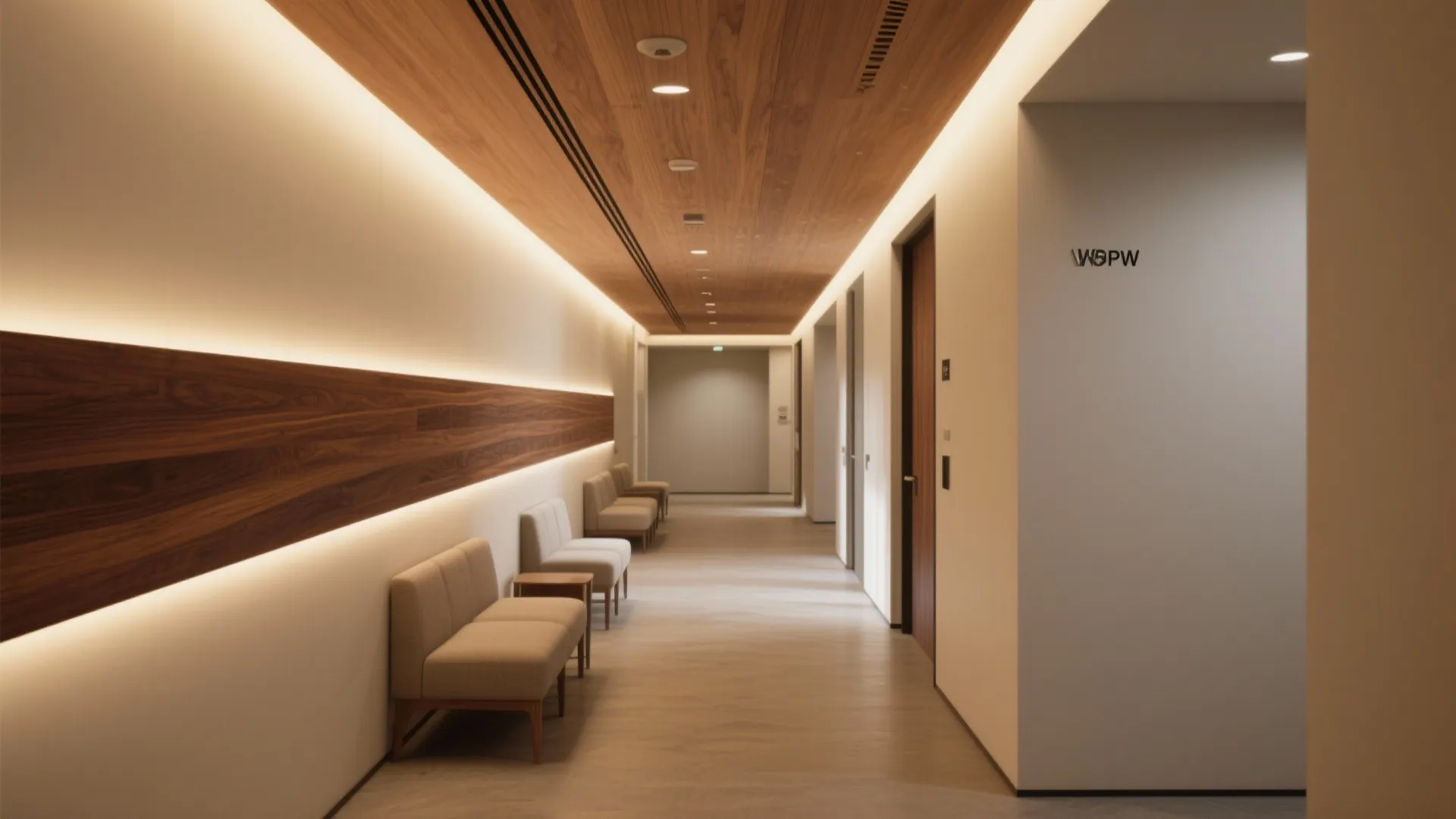 Wood Accents with POP for Warmth