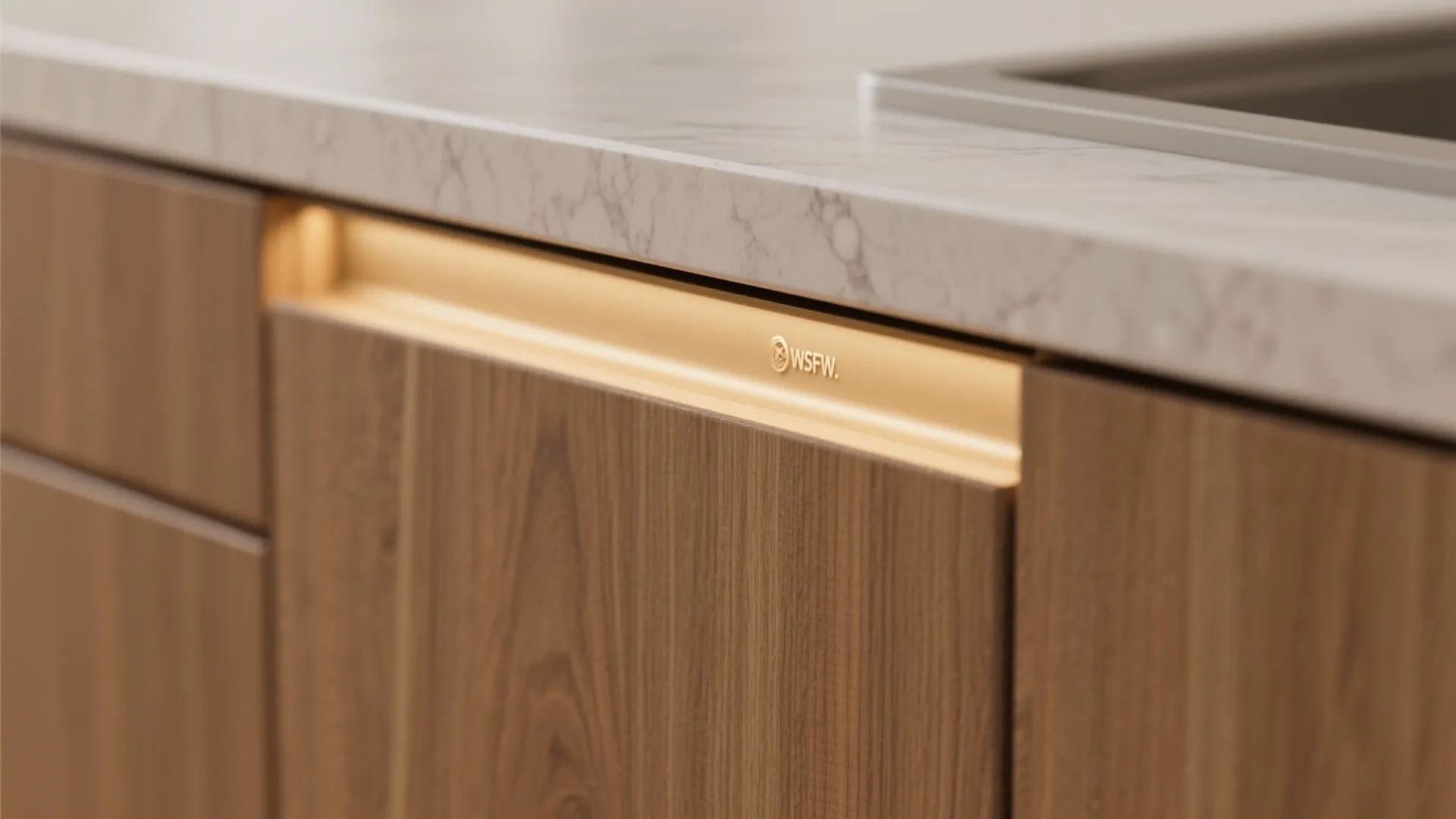 Warm wood accents for comfort