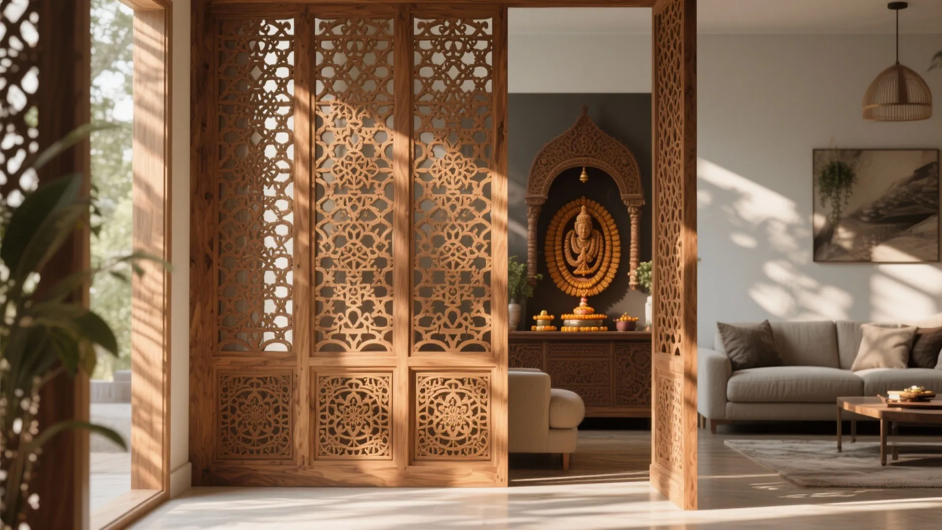 Lattice Partition with Intricate Carving