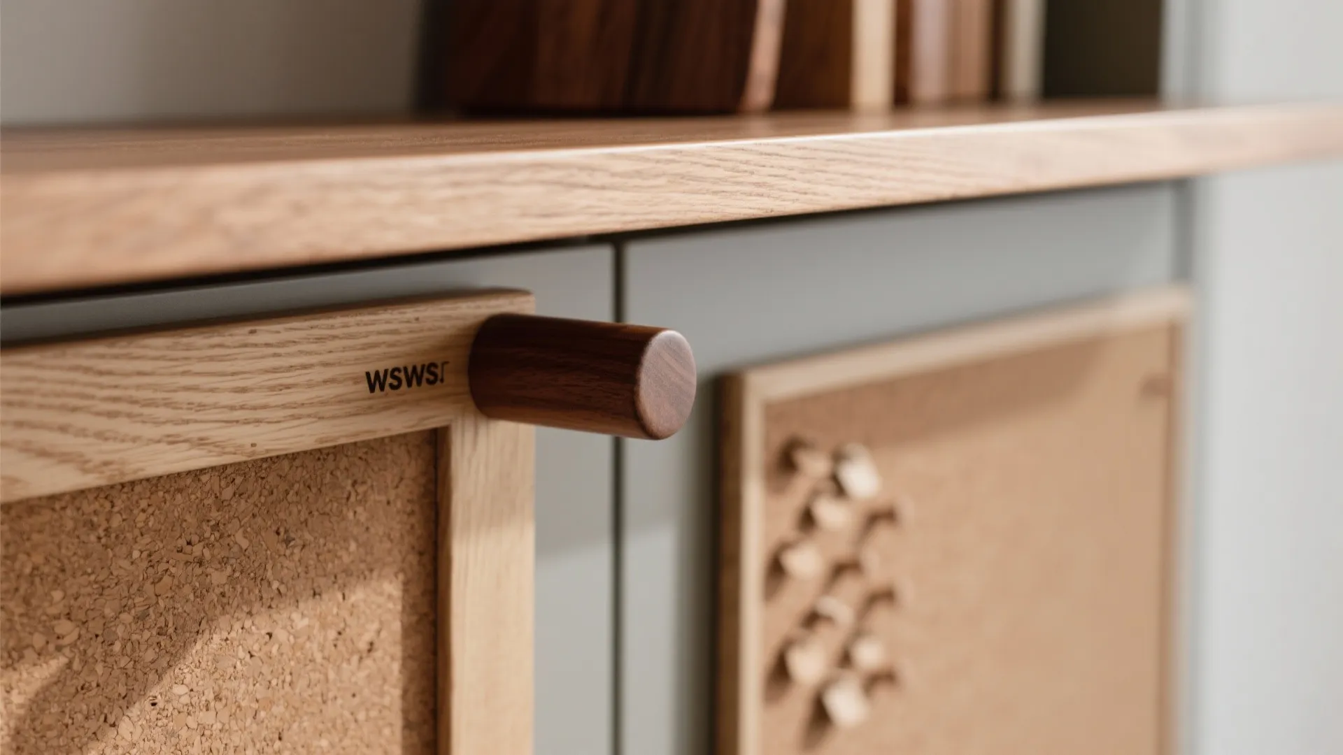 Warm Wood Accents and Tactile Layers