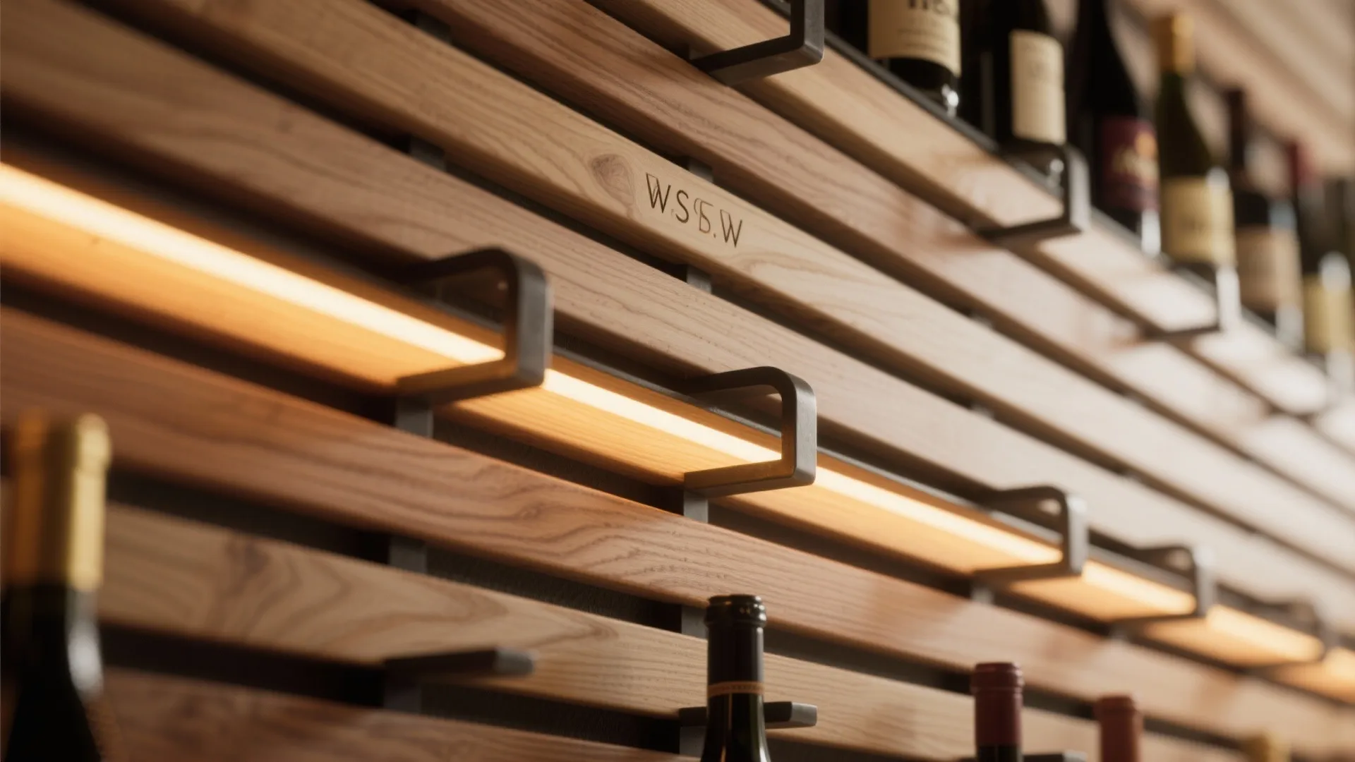 Warm Wood Accents and Lighting