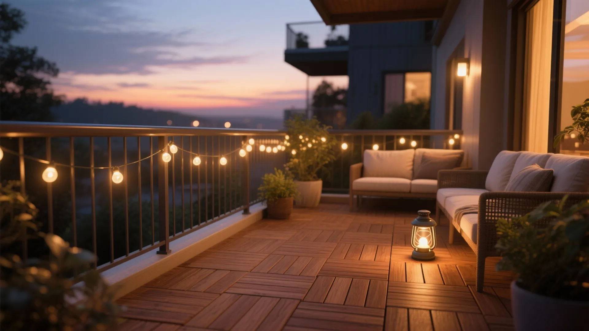 Warm Wood Textures & Layered Lighting