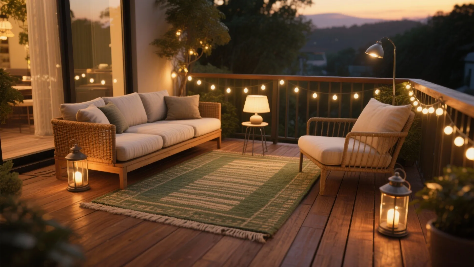 5) Warm Wood, Texture, and Lighting Layers