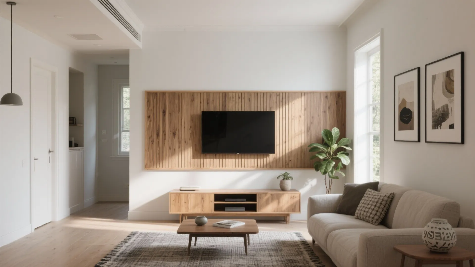 4) Warm wood elements for a grounded, cohesive home