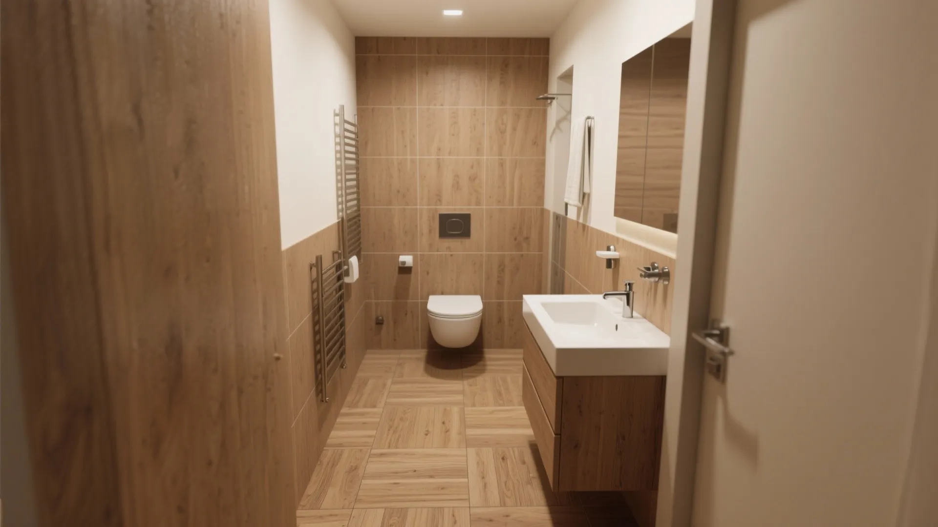 7. Wood-Look Porcelain