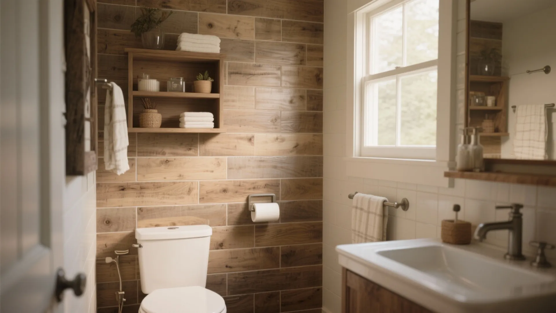 Rustic Wood-Look Porcelain