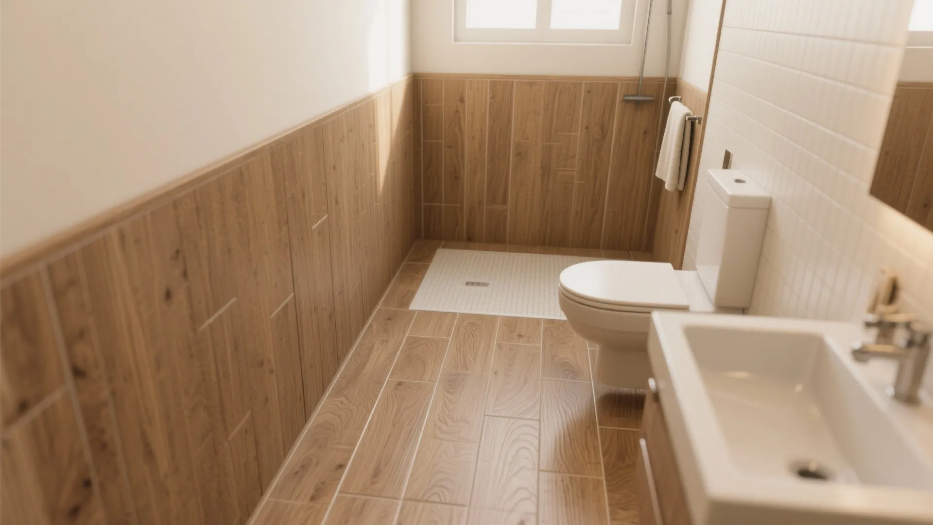 Wood-look textures with anti-slip tech