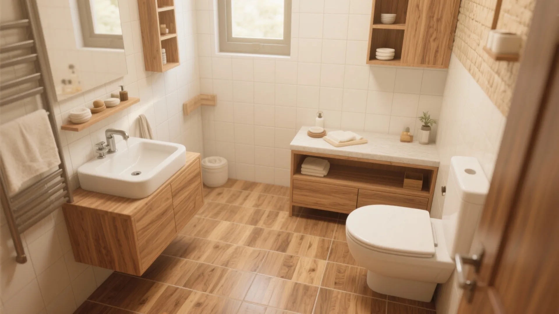 Wood-Look Porcelain Tiles