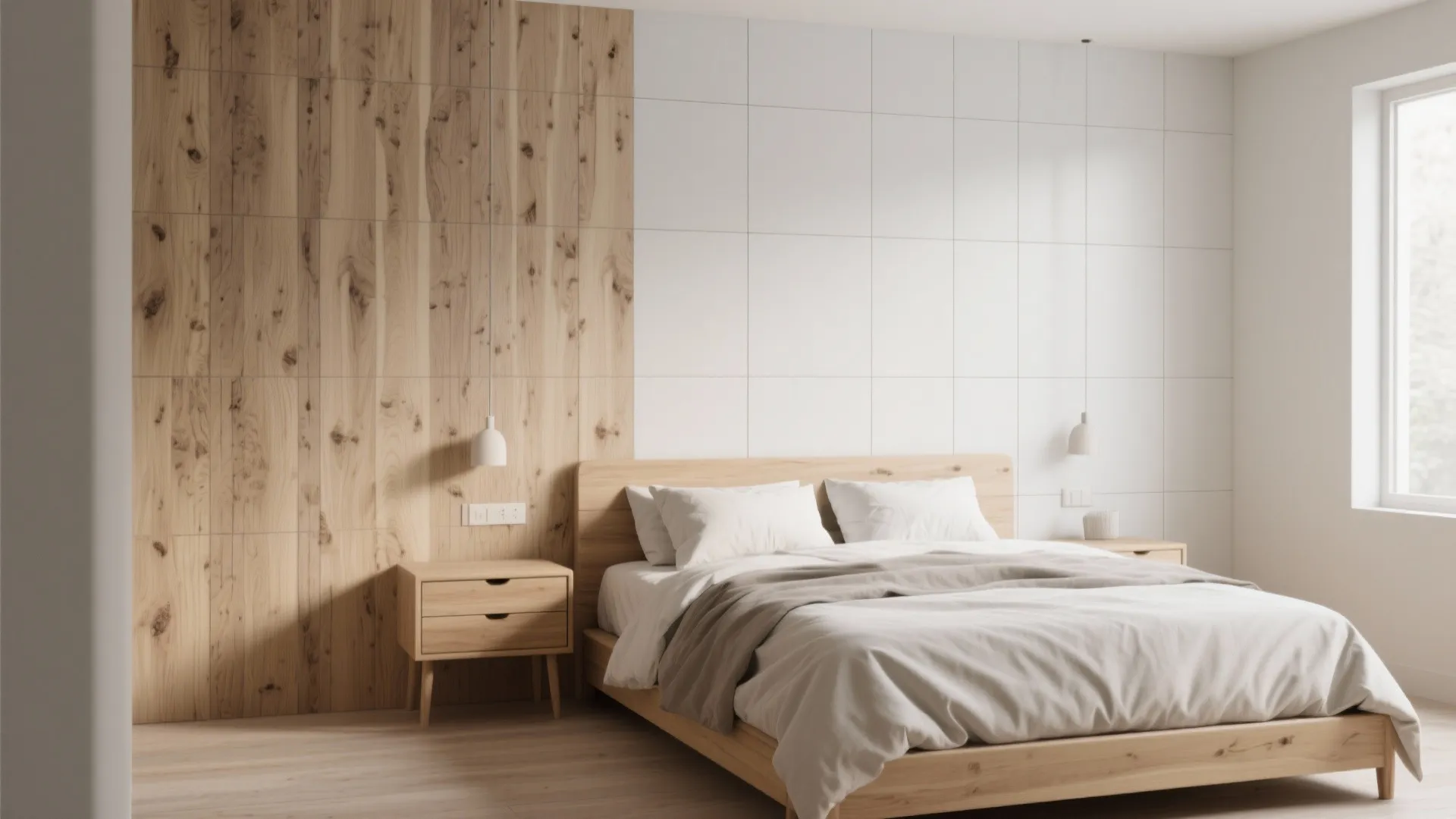 4. Wood-Look Porcelain Tiles