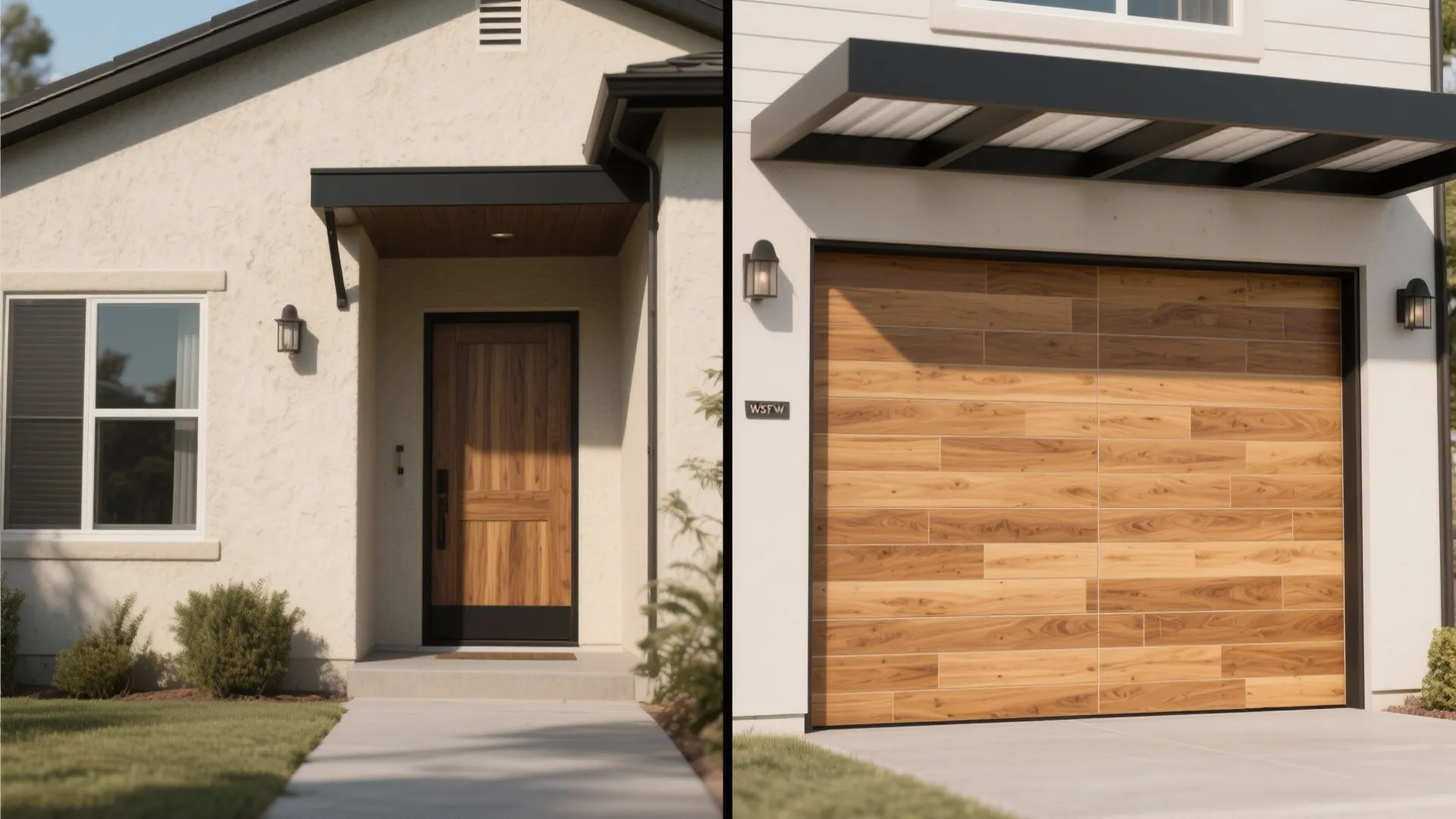 Wood-Look Porcelain for Warmth