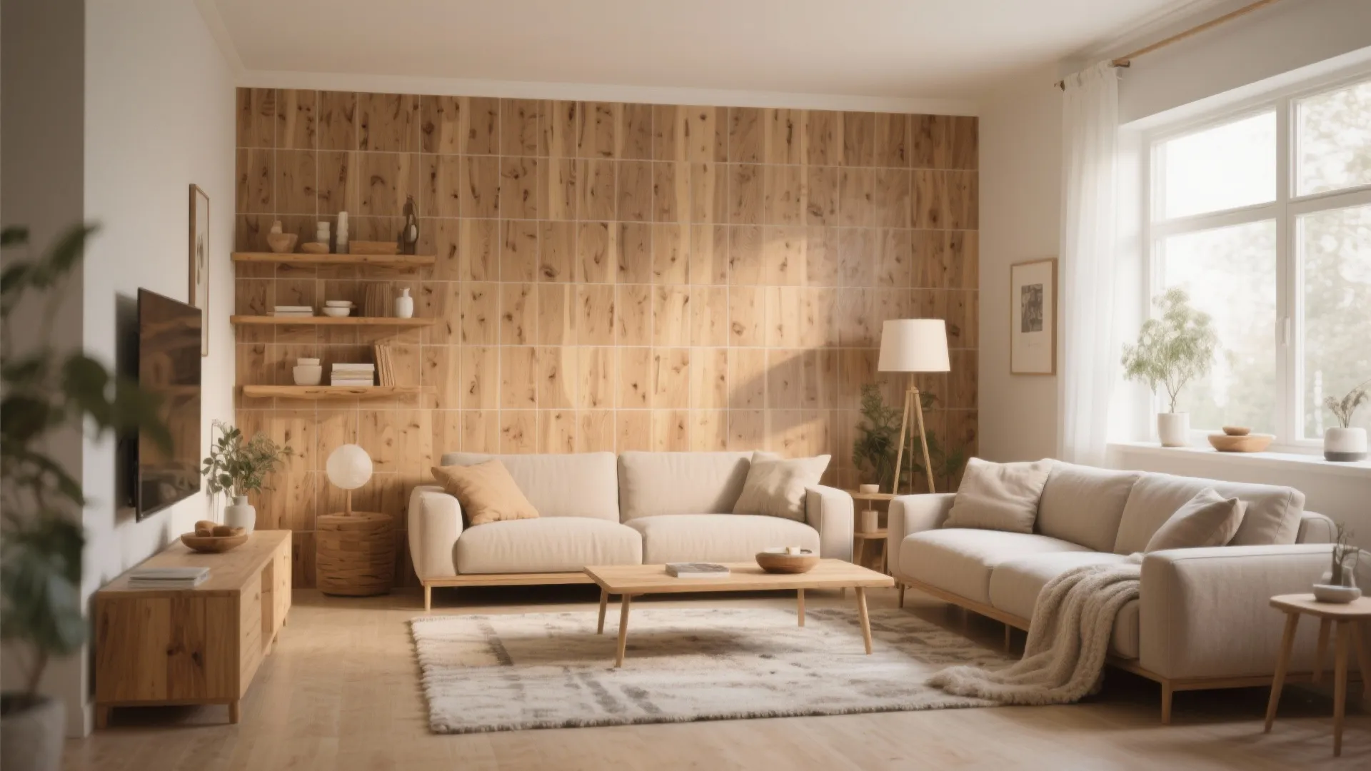 10. Wood-Look Ceramic Tiles