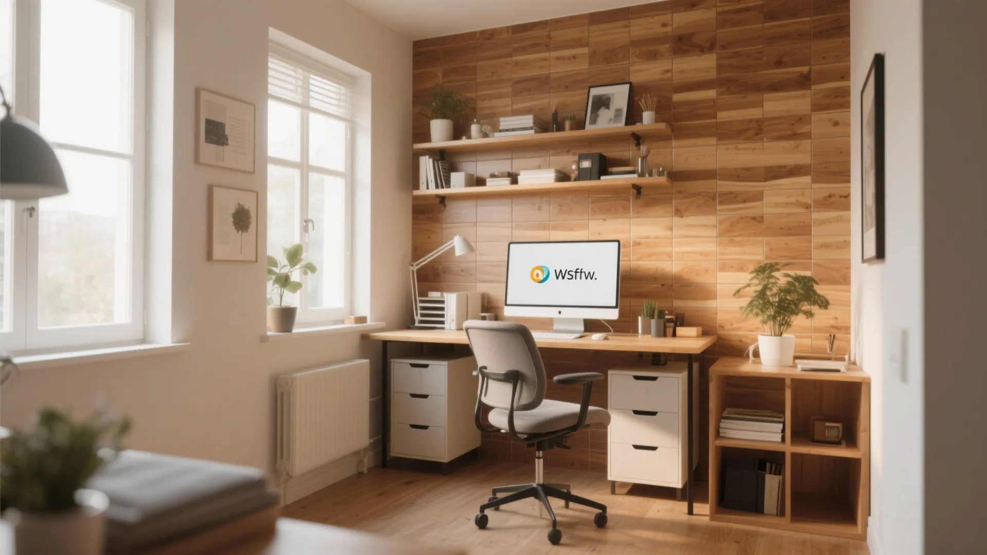 Wood-look ceramic tiles