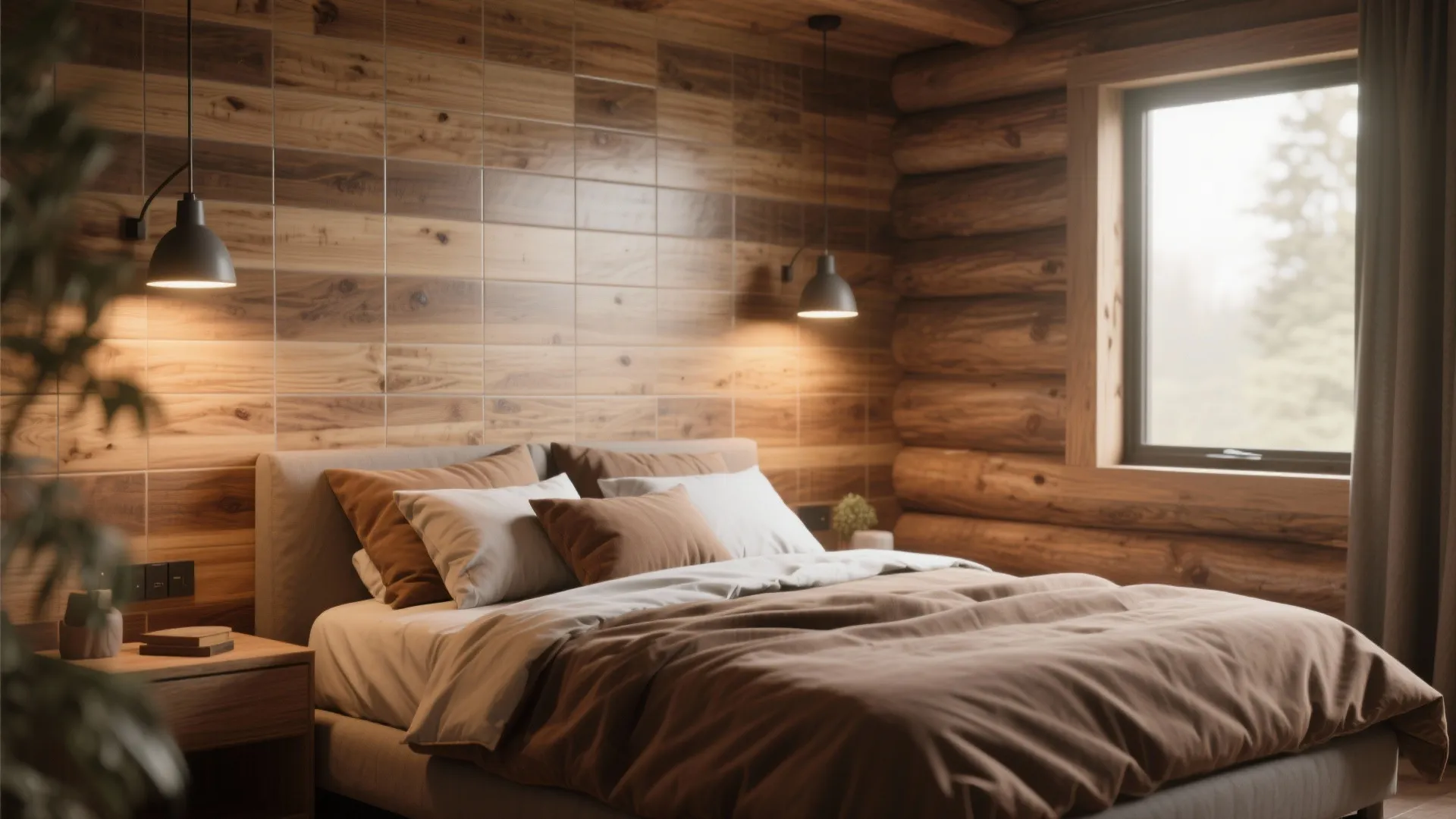 Warm Wood-Look Porcelain