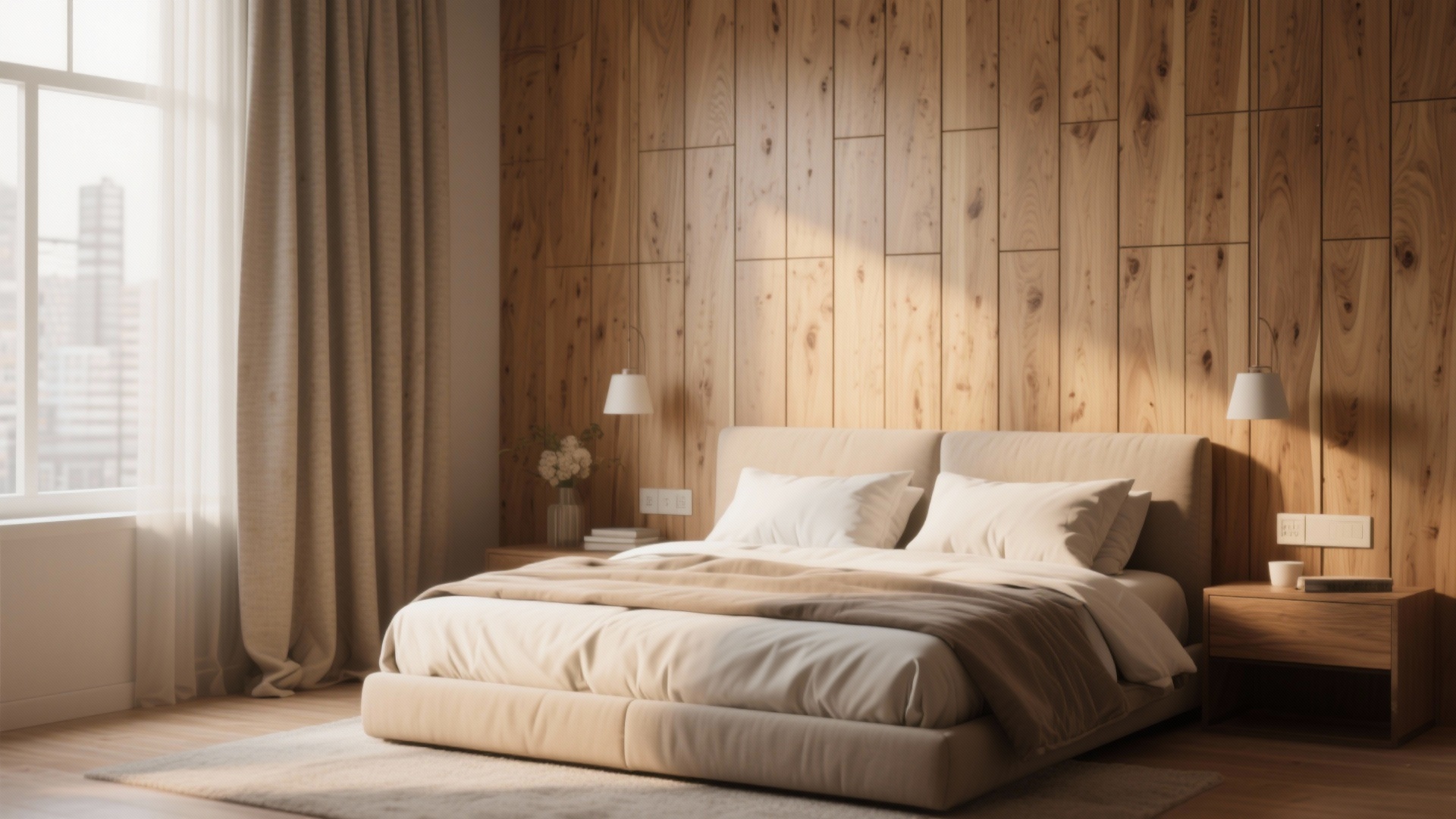 Bedroom Feels Plain? 5 PVC Bedroom Wall Panel Ideas