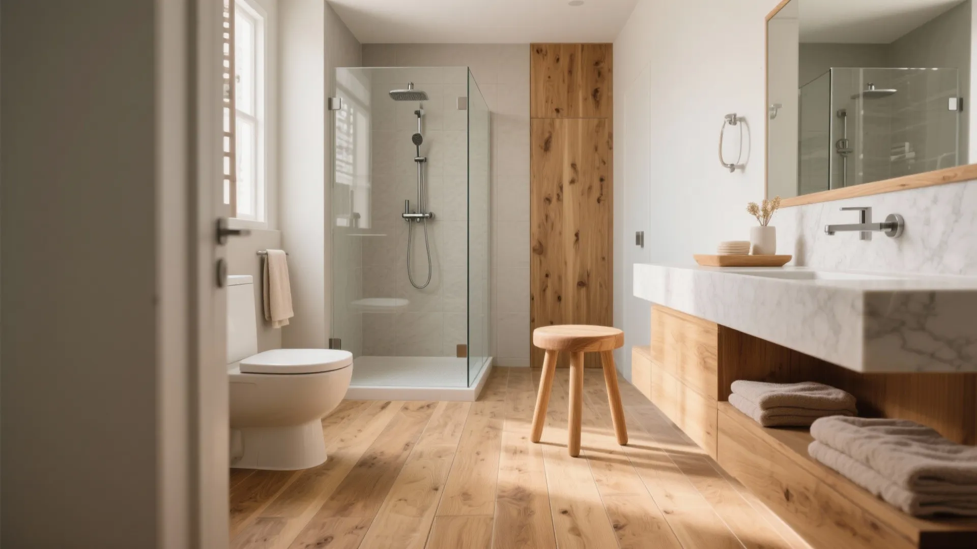 Warm Wood-Look Grip Porcelain for Spa Vibes (Without the Risk)