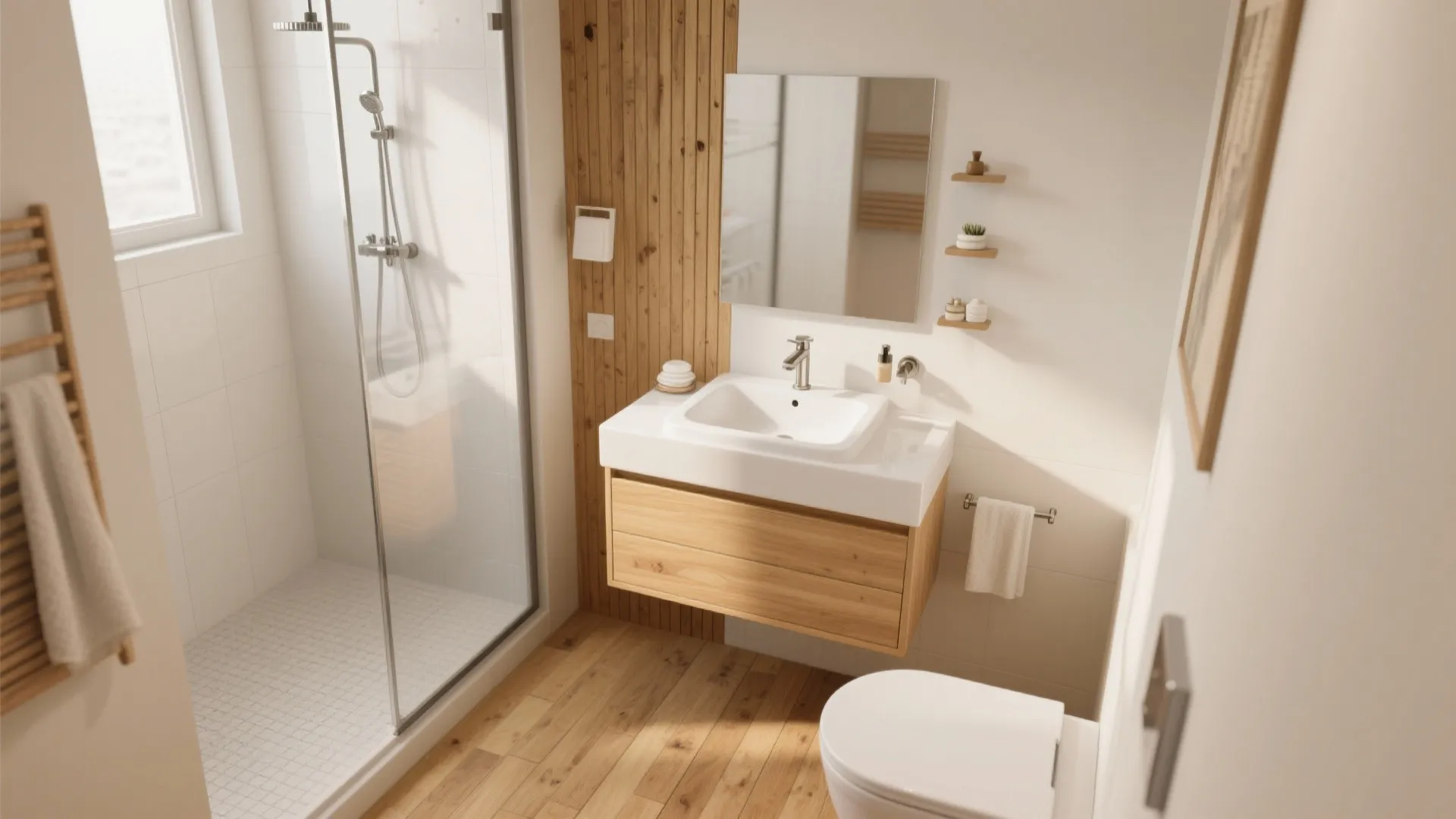Warm Wood-Look Comfort: Spa Meets Scandinavian