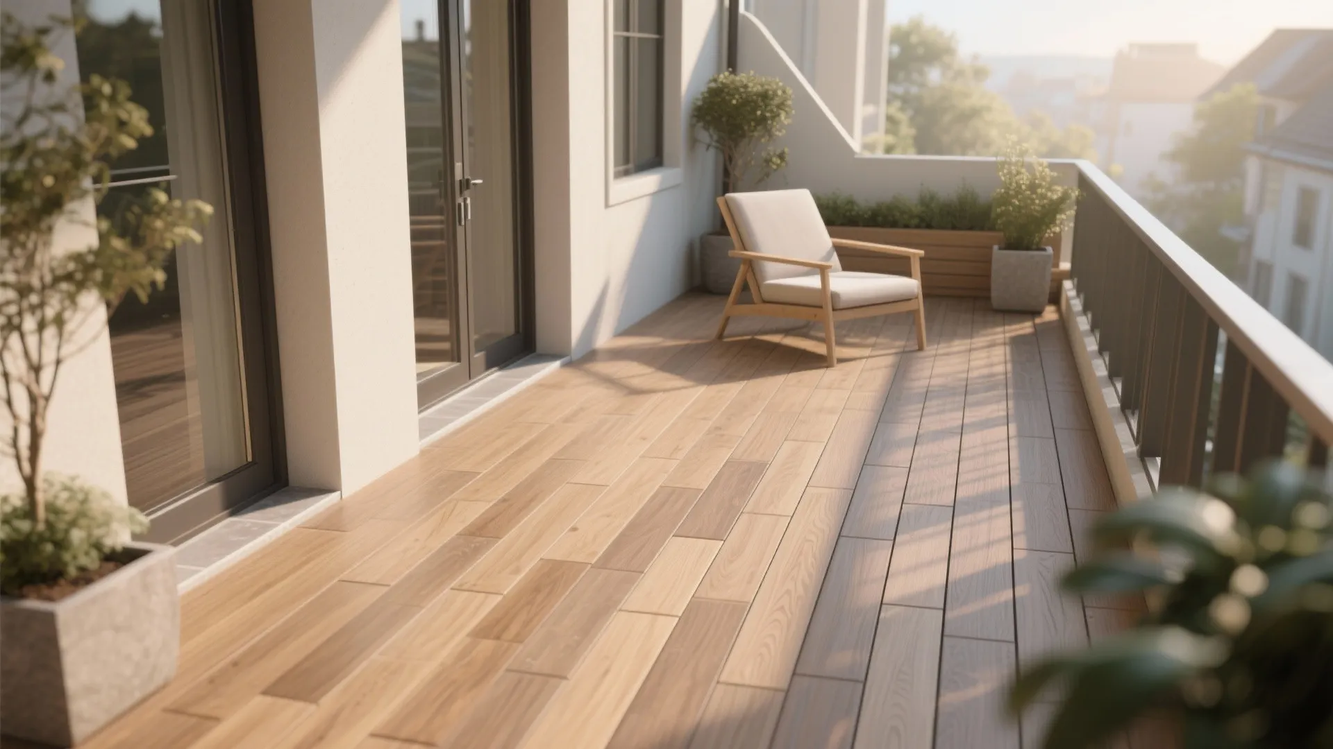Wood-Look Tiles for Warmth Without Warping