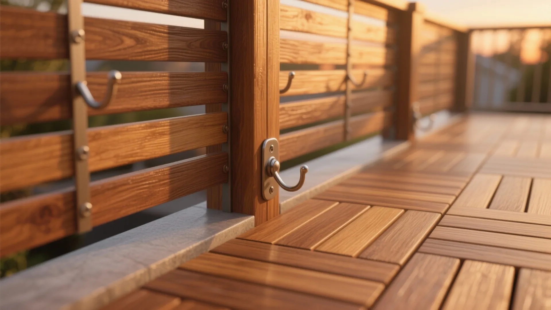 Warm wood, soft textures, and micro storage