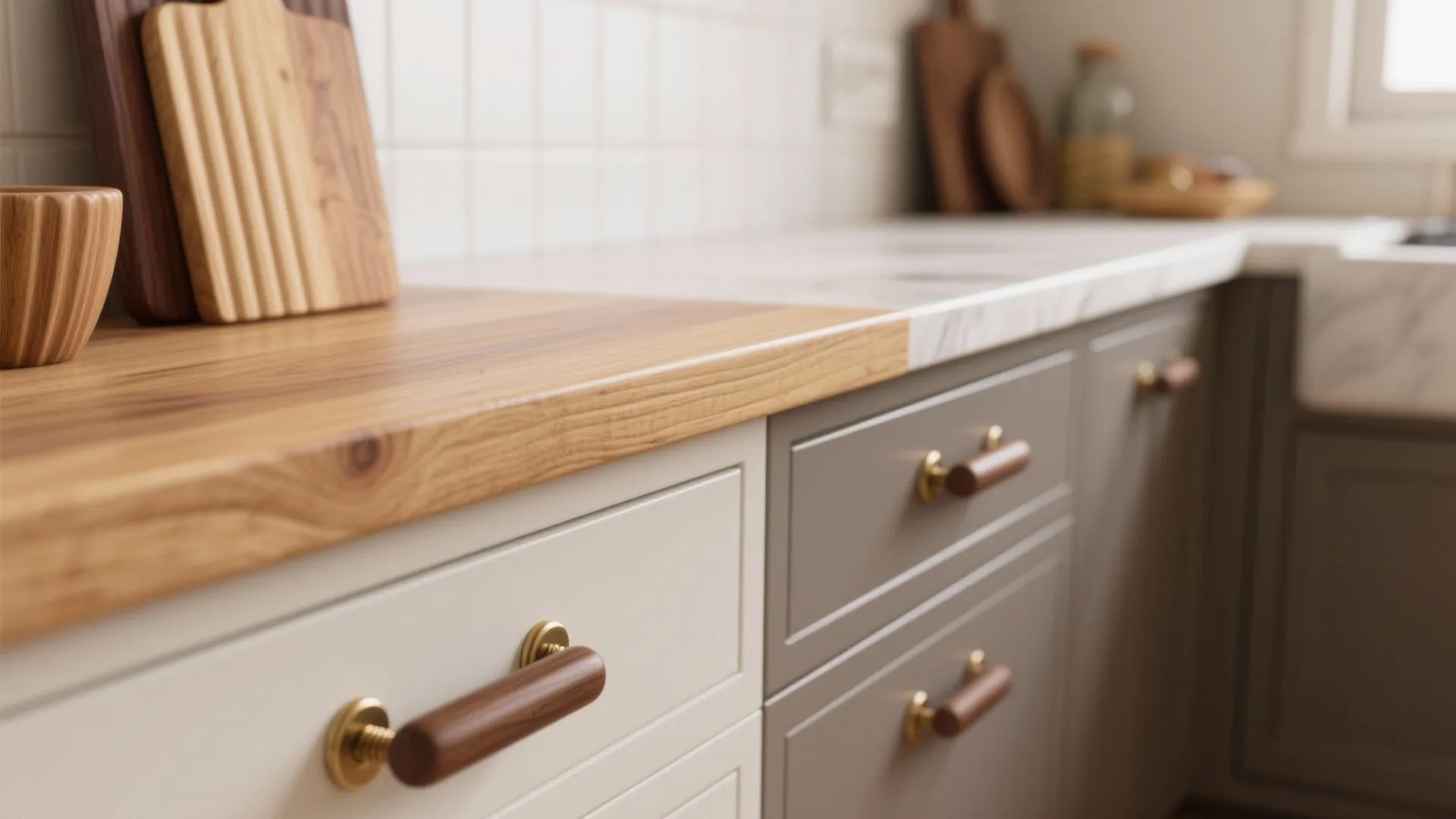 Warm Wood Accents for Cozy, Biophilic Calm