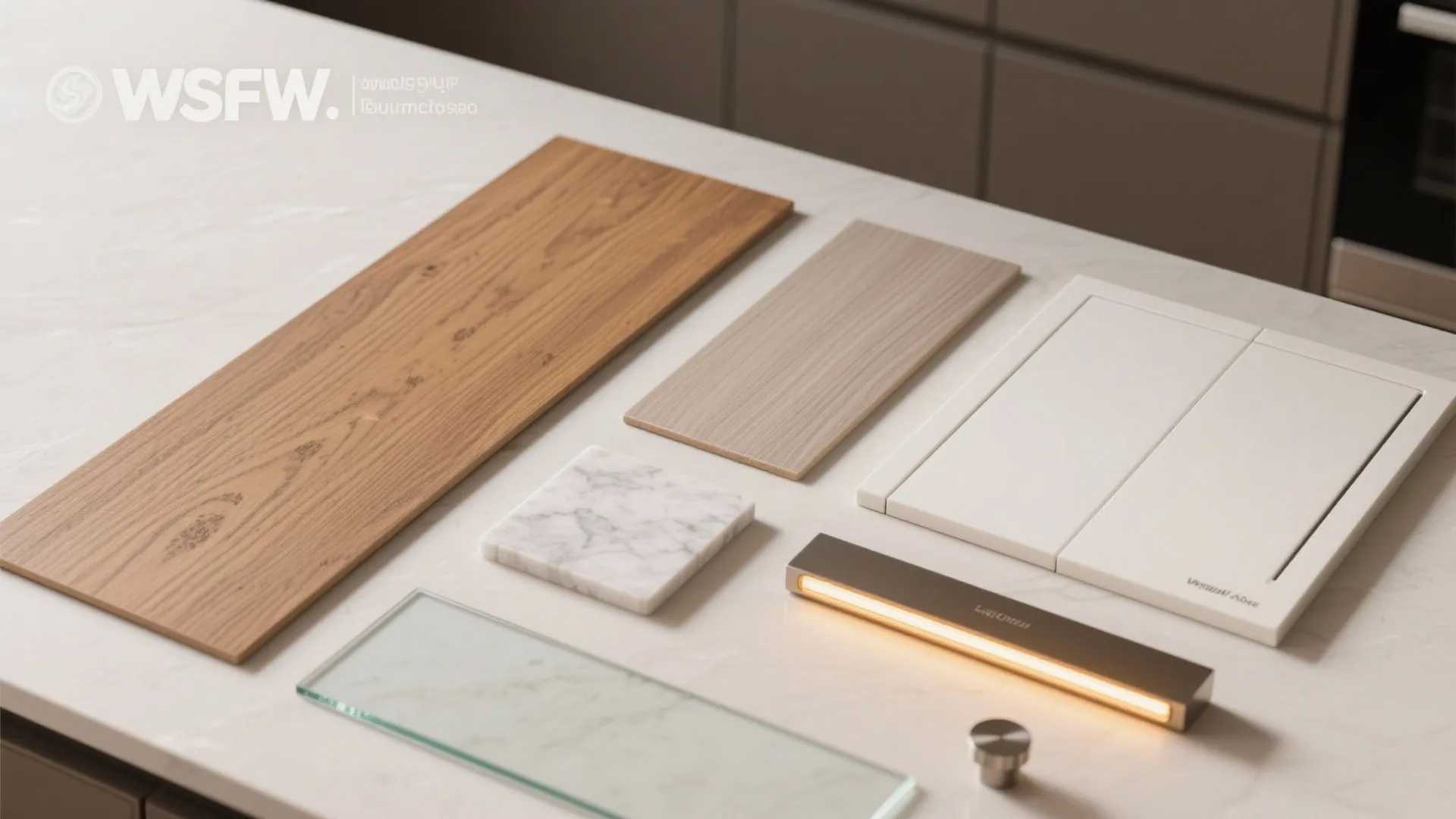 Warm wood accents for comfort