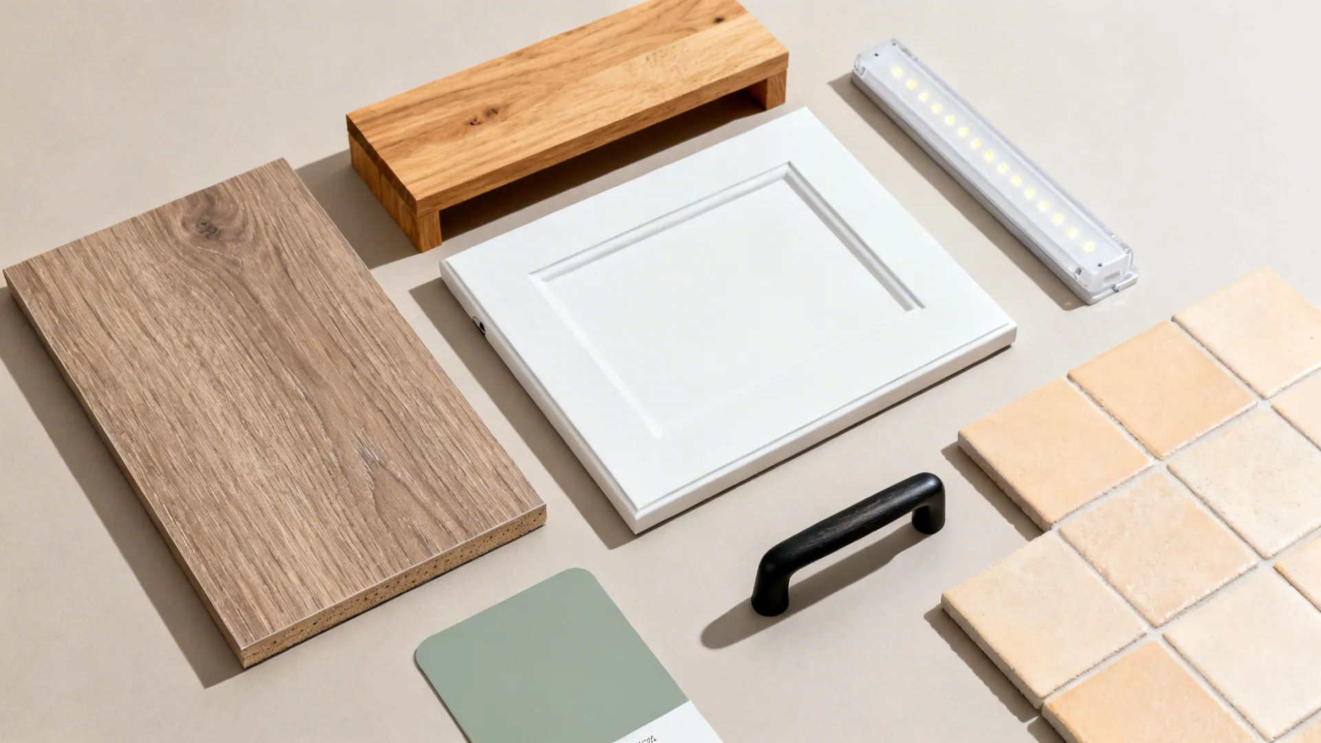 Warm Wood Accents with Durable Surfaces