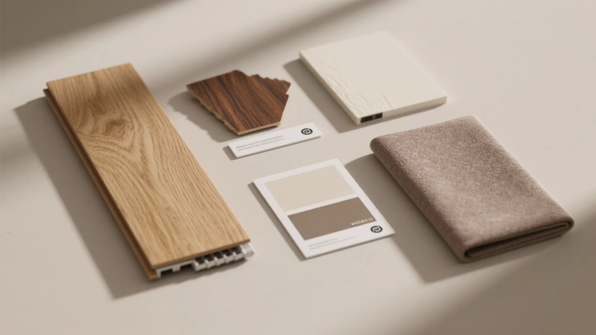 Warm wood tones with easy-care finishes