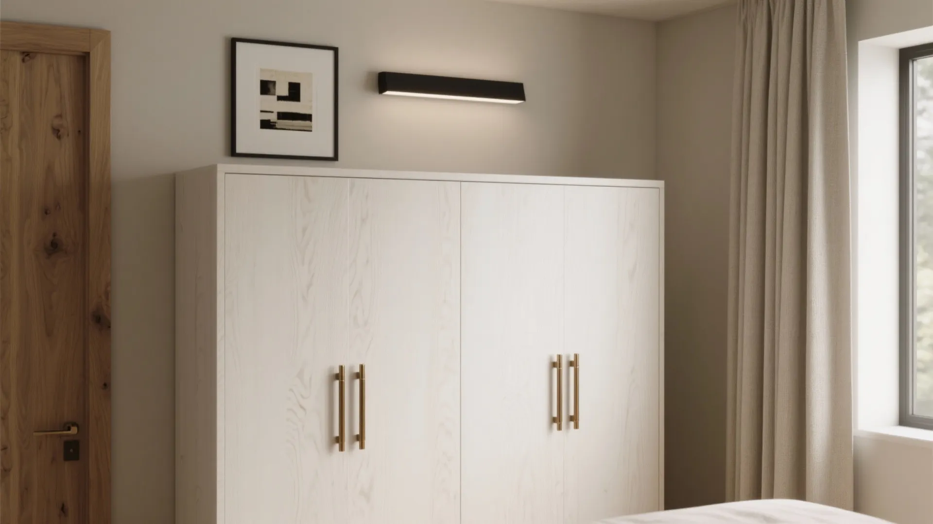 Warm Wood Meets Sculptural Metal