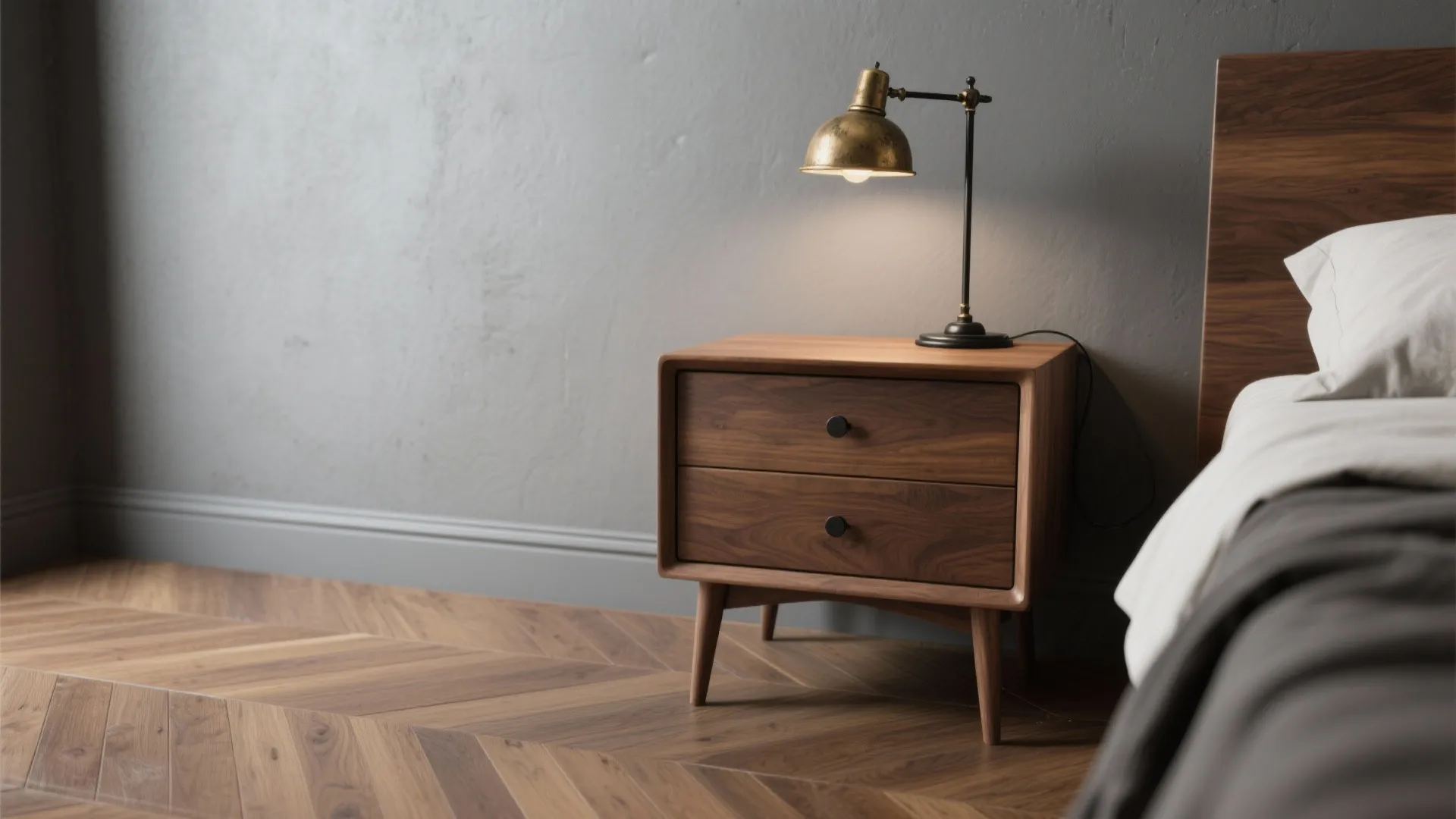 2. Contrast with Warm Woods and Metals