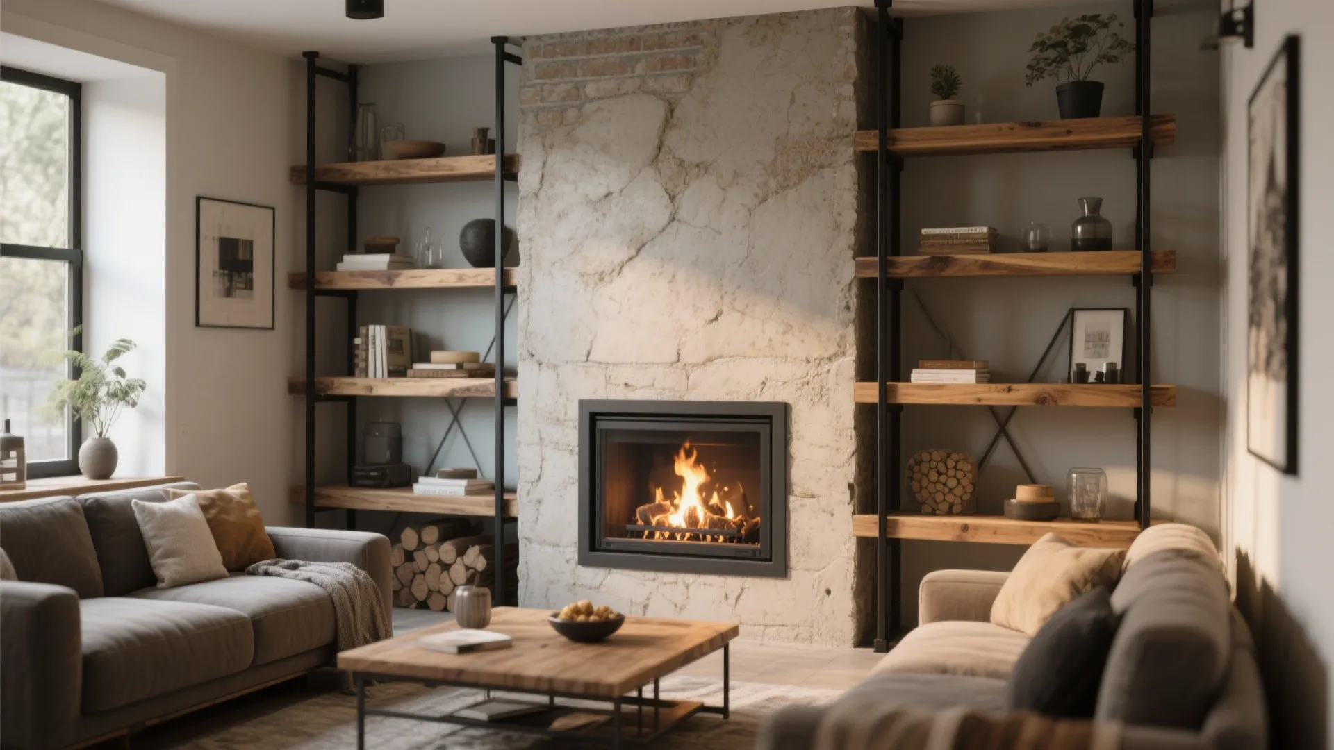 Mixing Wood and Metal Accents